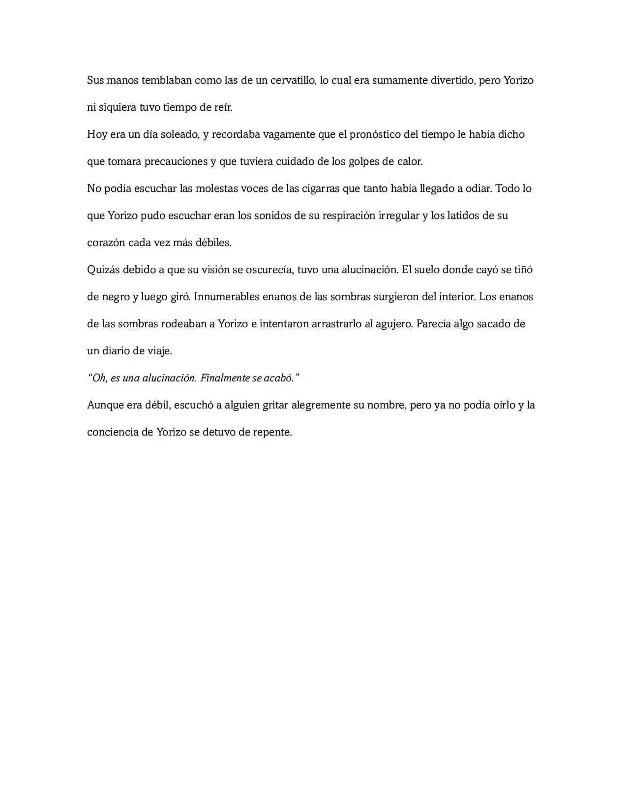 ¿Qué Deseas Con Los Ojos Nublados? (Novela) - Capítulo  - Página 5 - LectorTMOo