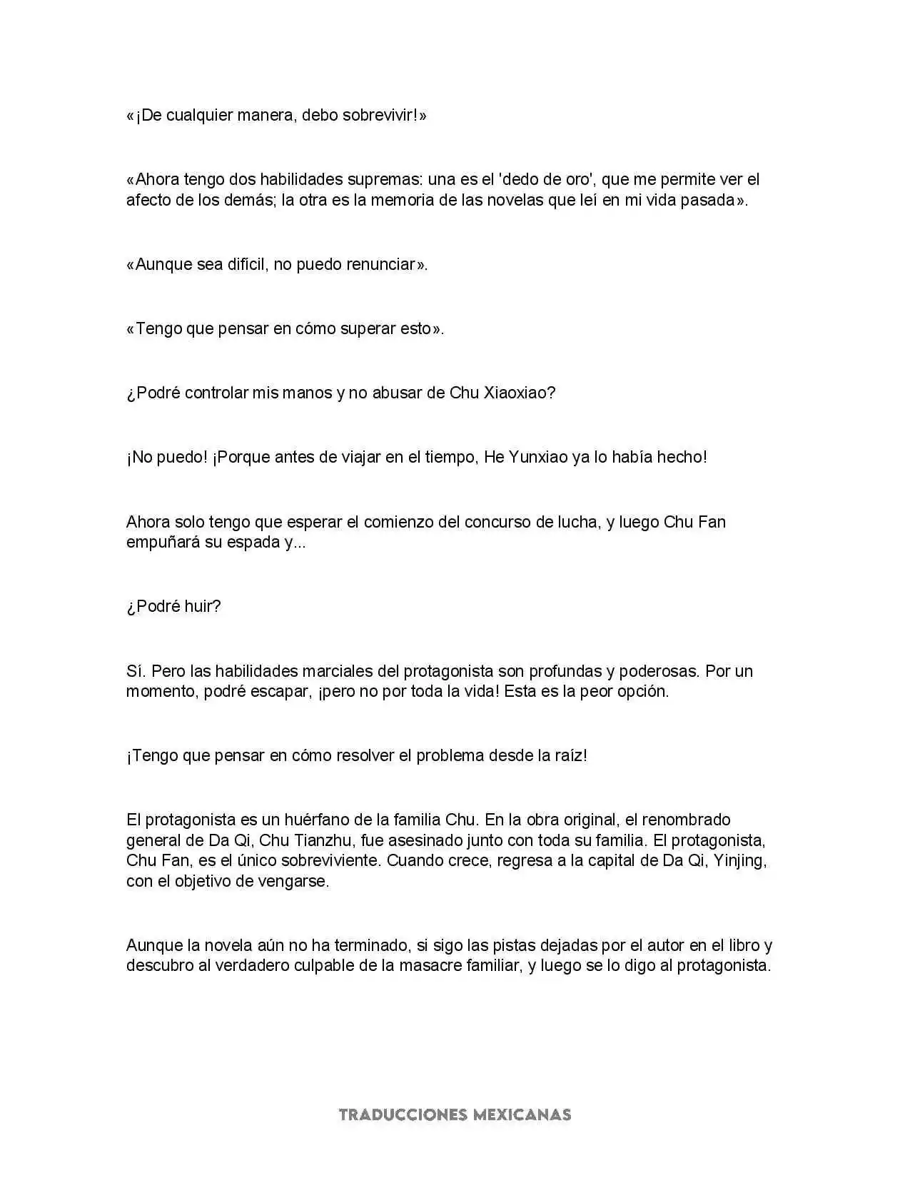 Qué Hacer Cuando Eres El Villano Y A La Protagonista Femenina Le Gustas (Novela) - Capítulo 1 - Página 4 - LectorTMOo