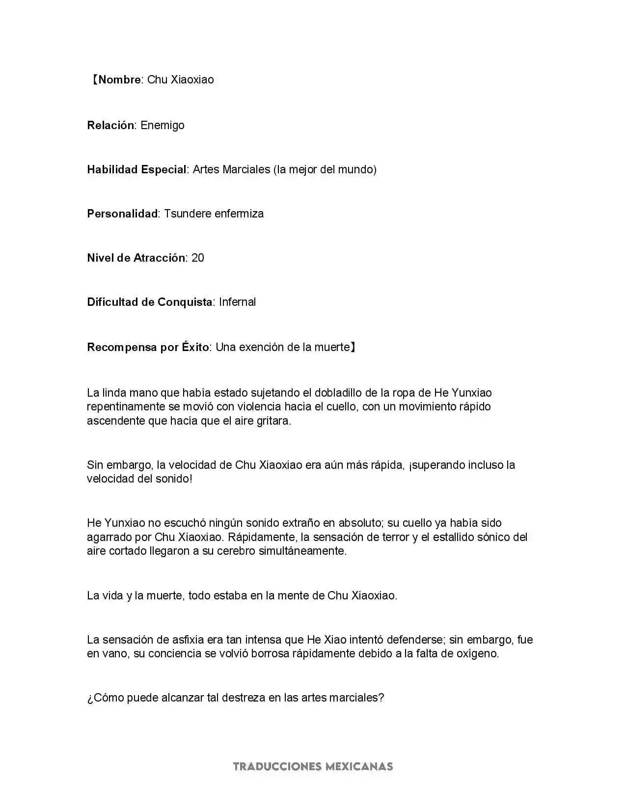 Qué Hacer Cuando Eres El Villano Y A La Protagonista Femenina Le Gustas (Novela) - Capítulo 1 - Página 7 - LectorTMOo