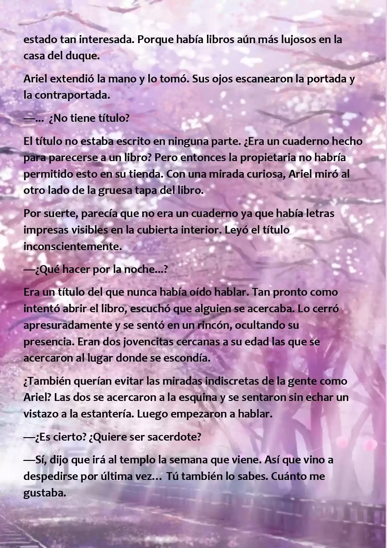 Qué Hacer Por La Noche (Novela) - Capítulo 2.10 - Página 9 - LectorTMOo