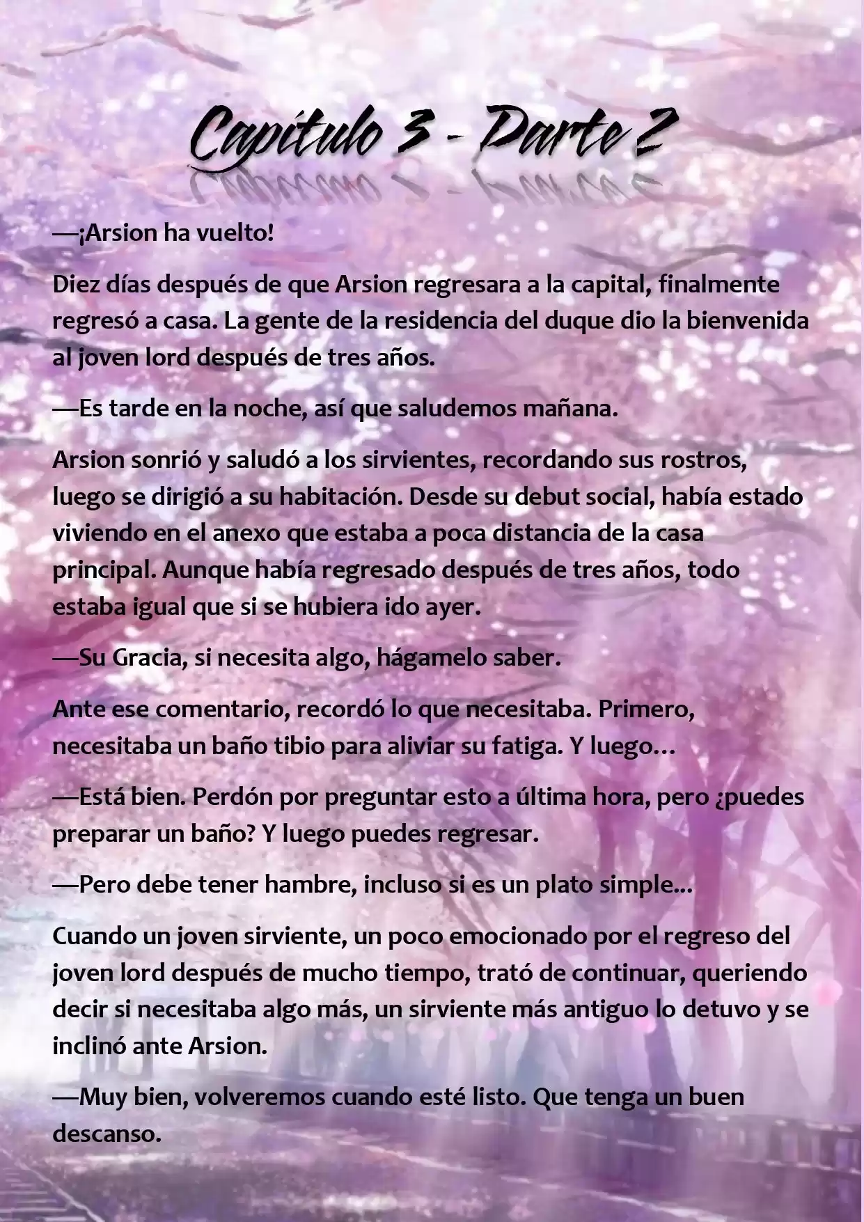 Qué Hacer Por La Noche (Novela) - Capítulo 3.10 - Página 2 - LectorTMOo
