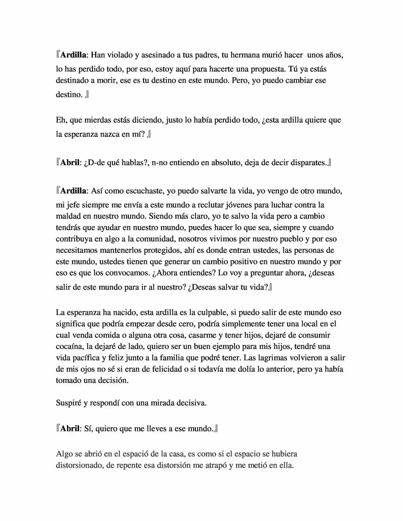 ¿Qué Harías Si Te Diesen Otra Oportunidad? (Novela) - Capítulo 1 - Página 10 - LectorTMOo