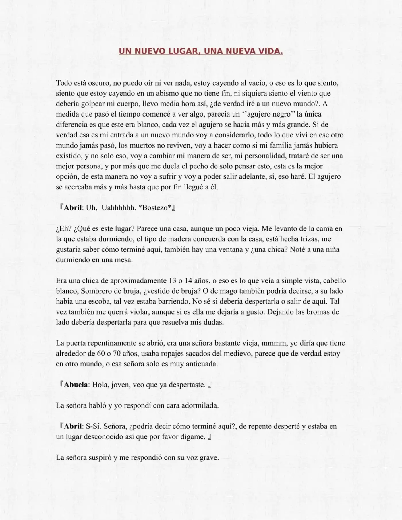 ¿Qué Harías Si Te Diesen Otra Oportunidad? (Novela) - Capítulo 2 - Página 2 - LectorTMOo