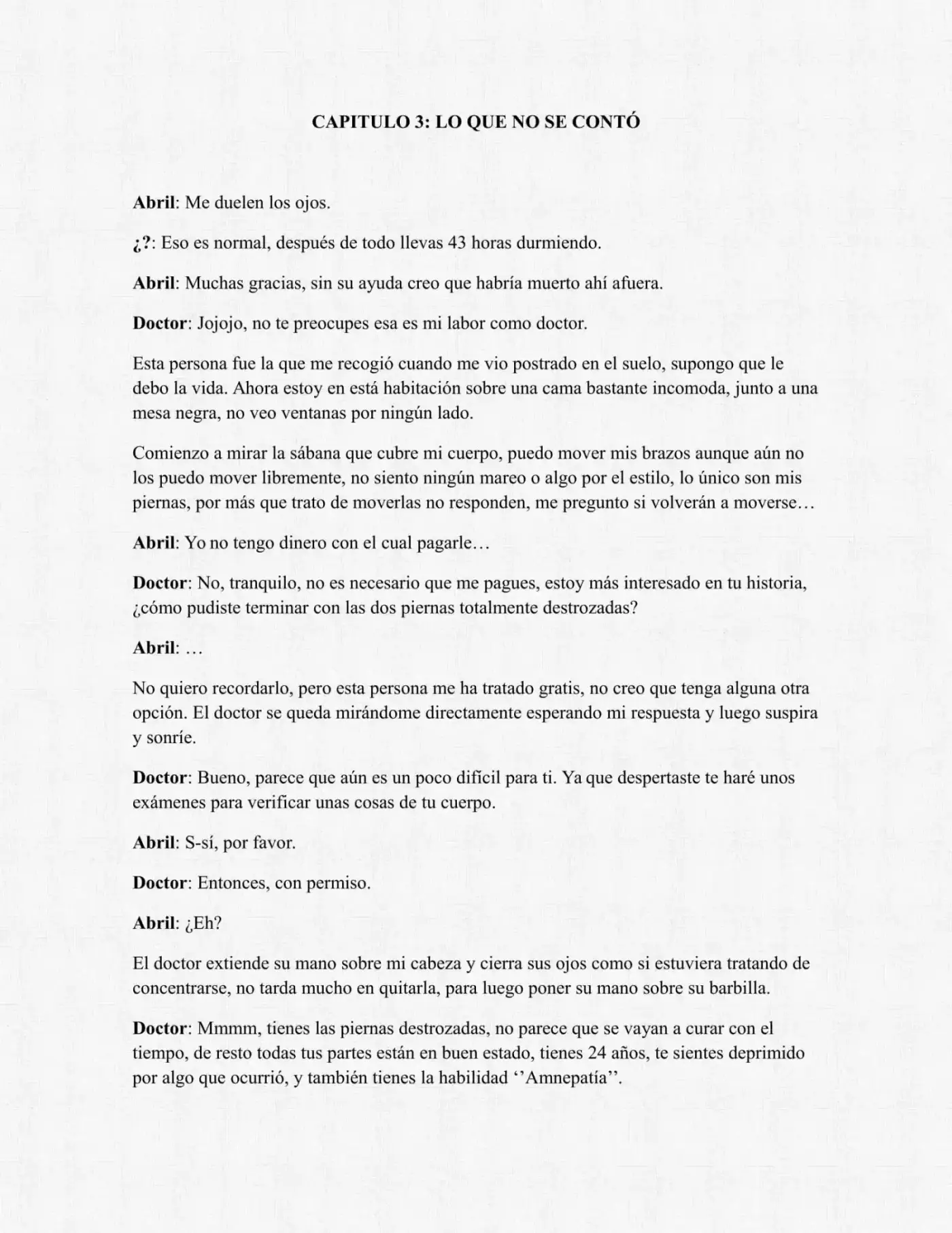 ¿Qué Harías Si Te Diesen Otra Oportunidad? (Novela) - Capítulo 3 - Página 1 - LectorTMOo