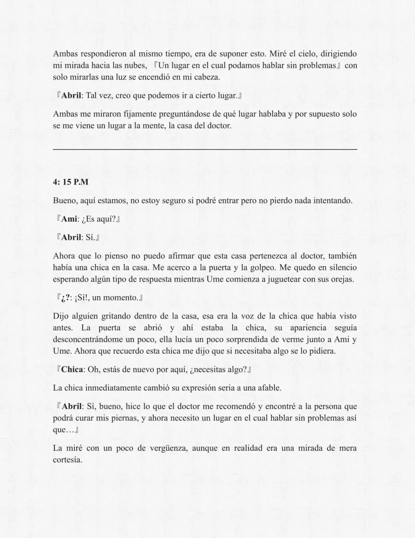¿Qué Harías Si Te Diesen Otra Oportunidad? (Novela) - Capítulo 4 - Página 3 - LectorTMOo