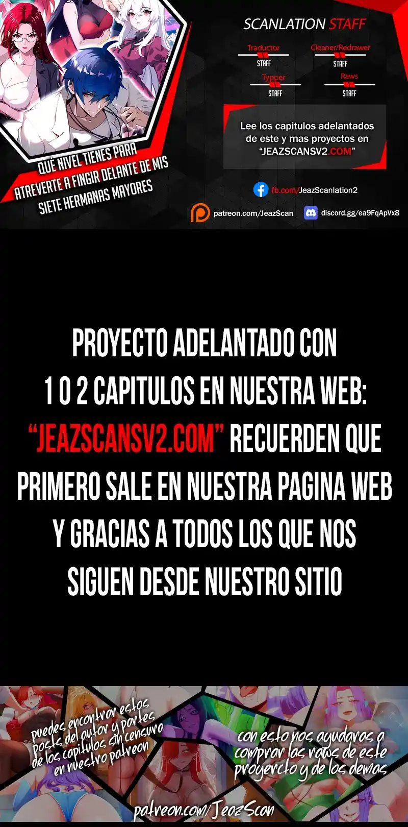 ¿Qué Nivel Tienes Para Atreverte A Fingir Delante De Mis Siete Hermanas Mayores? - Capítulo 141 - Página 1 - LectorTMOo