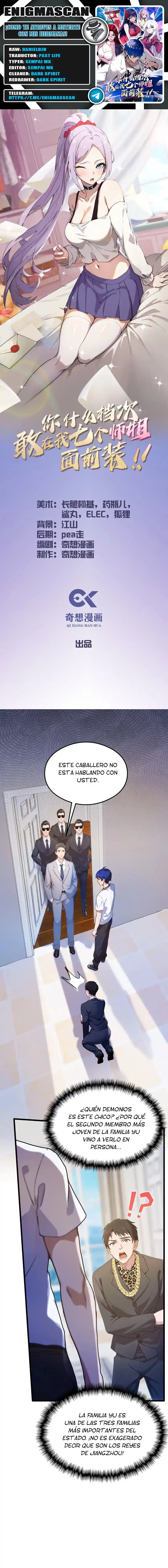 ¿Qué Nivel Tienes Para Atreverte A Fingir Delante De Mis Siete Hermanas Mayores? - Capítulo 16 - Página 1 - LectorTMOo
