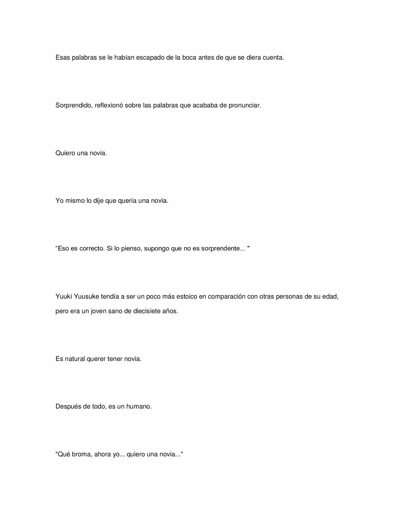 ¿Qué Pasa Si Salvaste A Una Chica Que Estaba A Punto De Saltar? (NL) (Novela) - Capítulo  - Página 5 - LectorTMOo