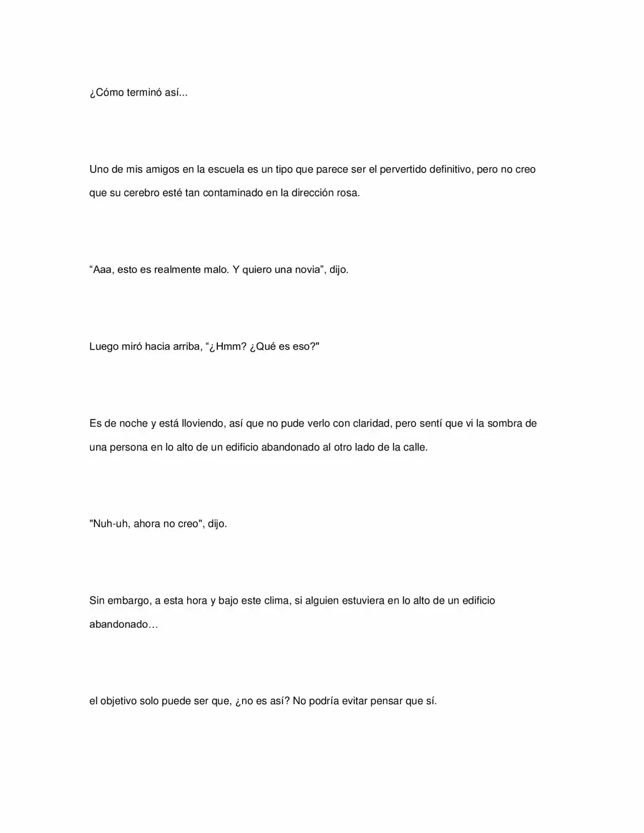 ¿Qué Pasa Si Salvaste A Una Chica Que Estaba A Punto De Saltar? (NL) (Novela) - Capítulo  - Página 8 - LectorTMOo