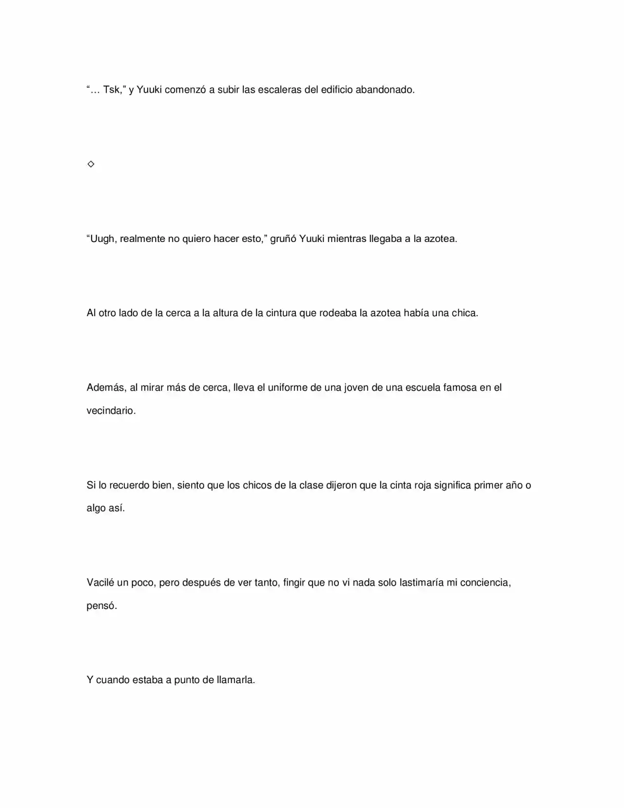 ¿Qué Pasa Si Salvaste A Una Chica Que Estaba A Punto De Saltar? (NL) (Novela) - Capítulo  - Página 9 - LectorTMOo