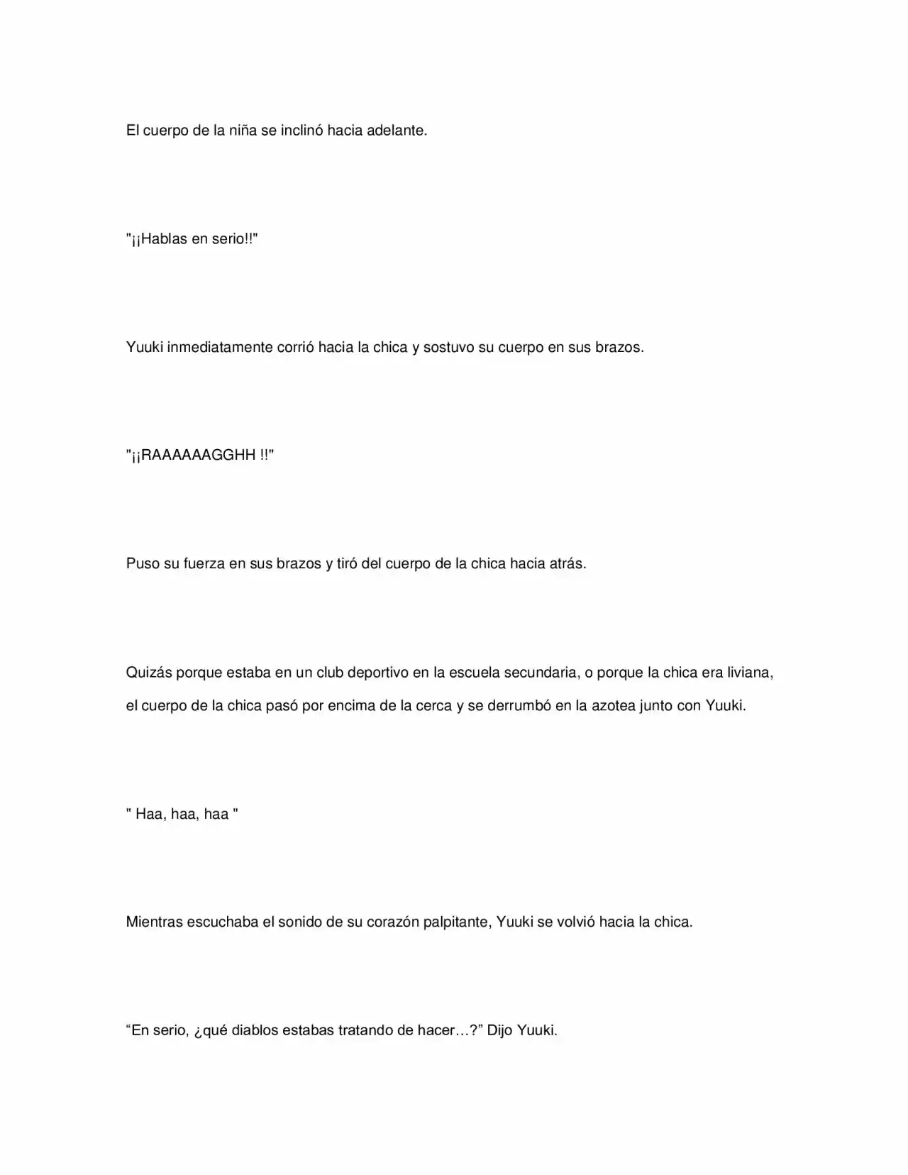 ¿Qué Pasa Si Salvaste A Una Chica Que Estaba A Punto De Saltar? (NL) (Novela) - Capítulo  - Página 10 - LectorTMOo