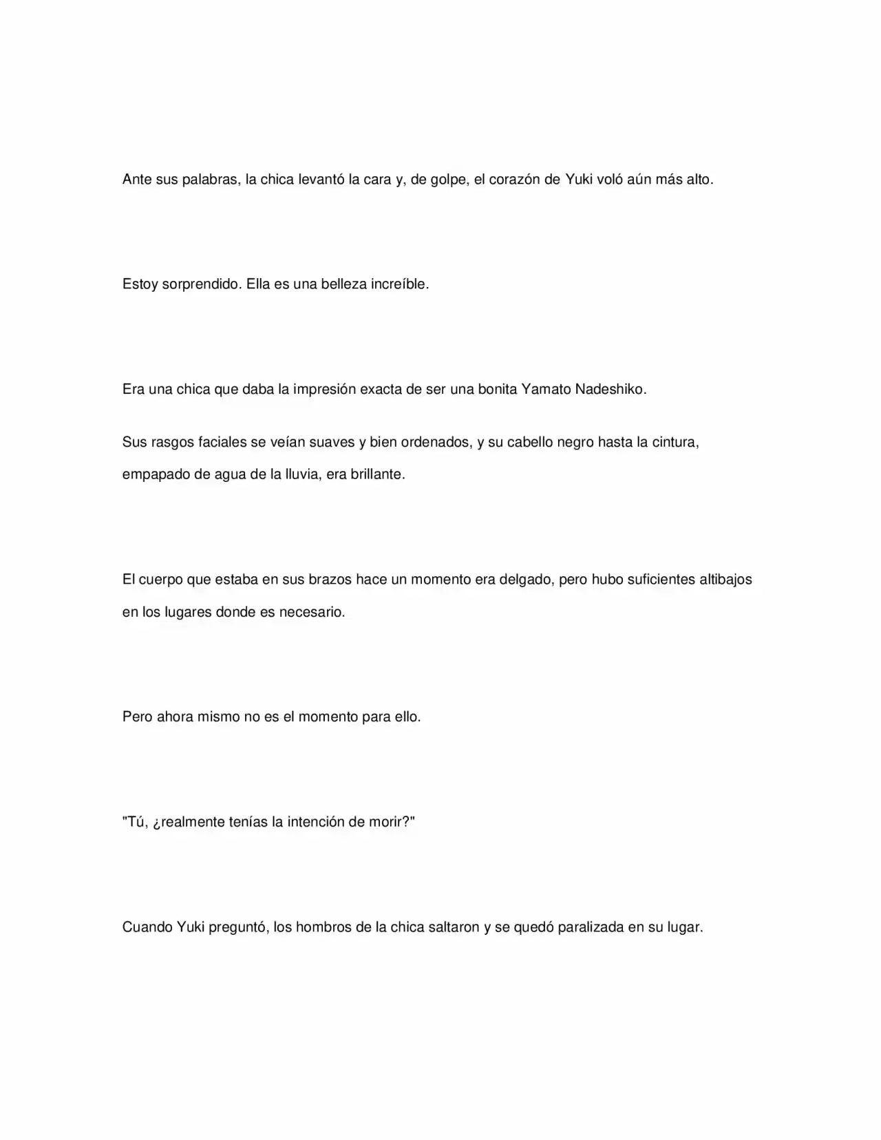 ¿Qué Pasa Si Salvaste A Una Chica Que Estaba A Punto De Saltar? (NL) (Novela) - Capítulo  - Página 11 - LectorTMOo