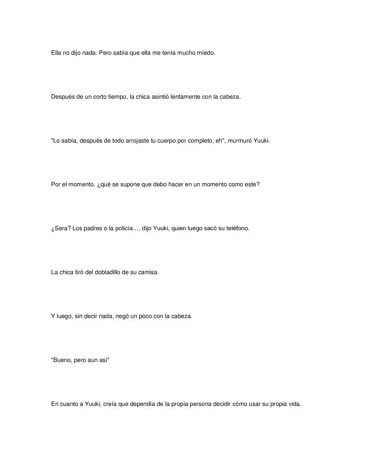 ¿Qué Pasa Si Salvaste A Una Chica Que Estaba A Punto De Saltar? (NL) (Novela) - Capítulo  - Página 12 - LectorTMOo