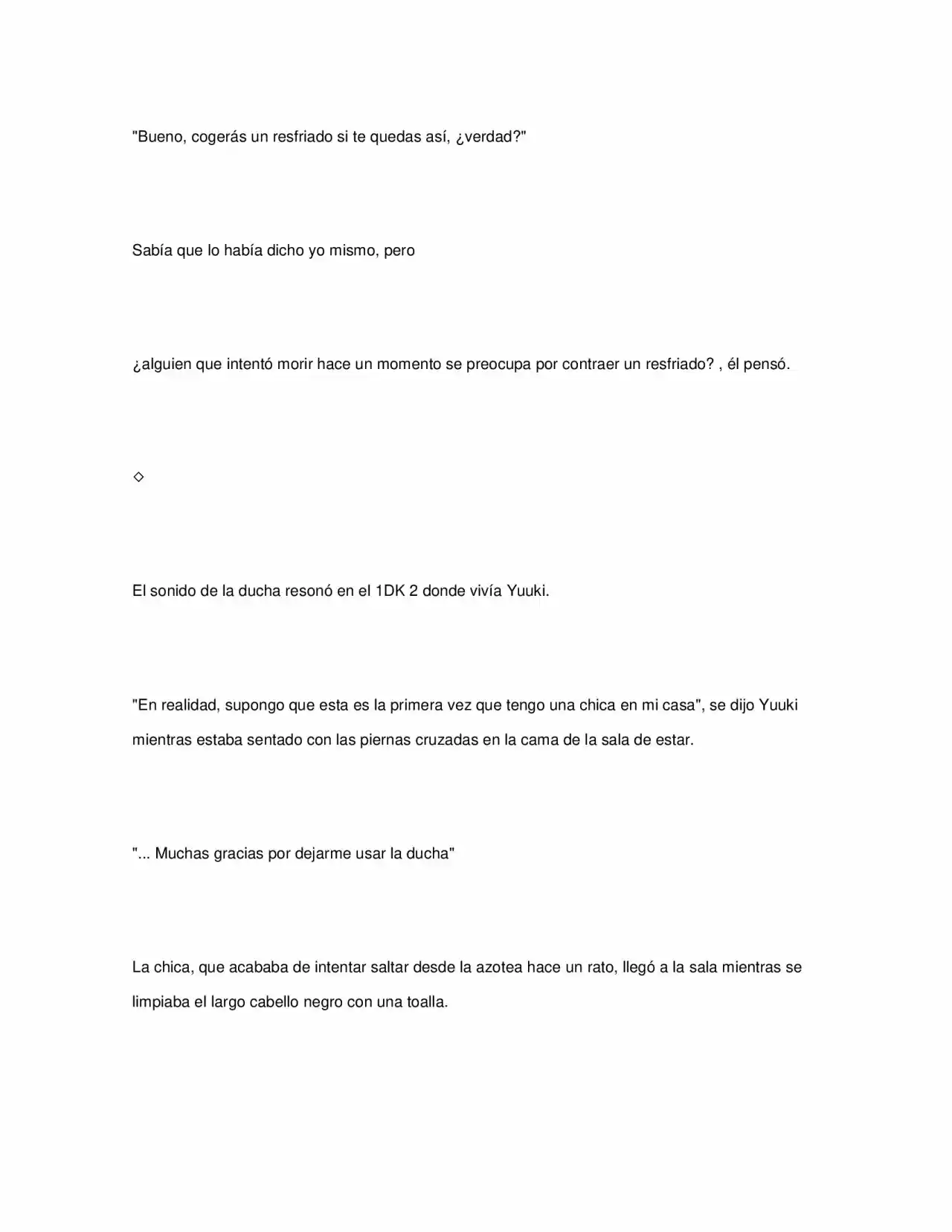 ¿Qué Pasa Si Salvaste A Una Chica Que Estaba A Punto De Saltar? (NL) (Novela) - Capítulo  - Página 16 - LectorTMOo