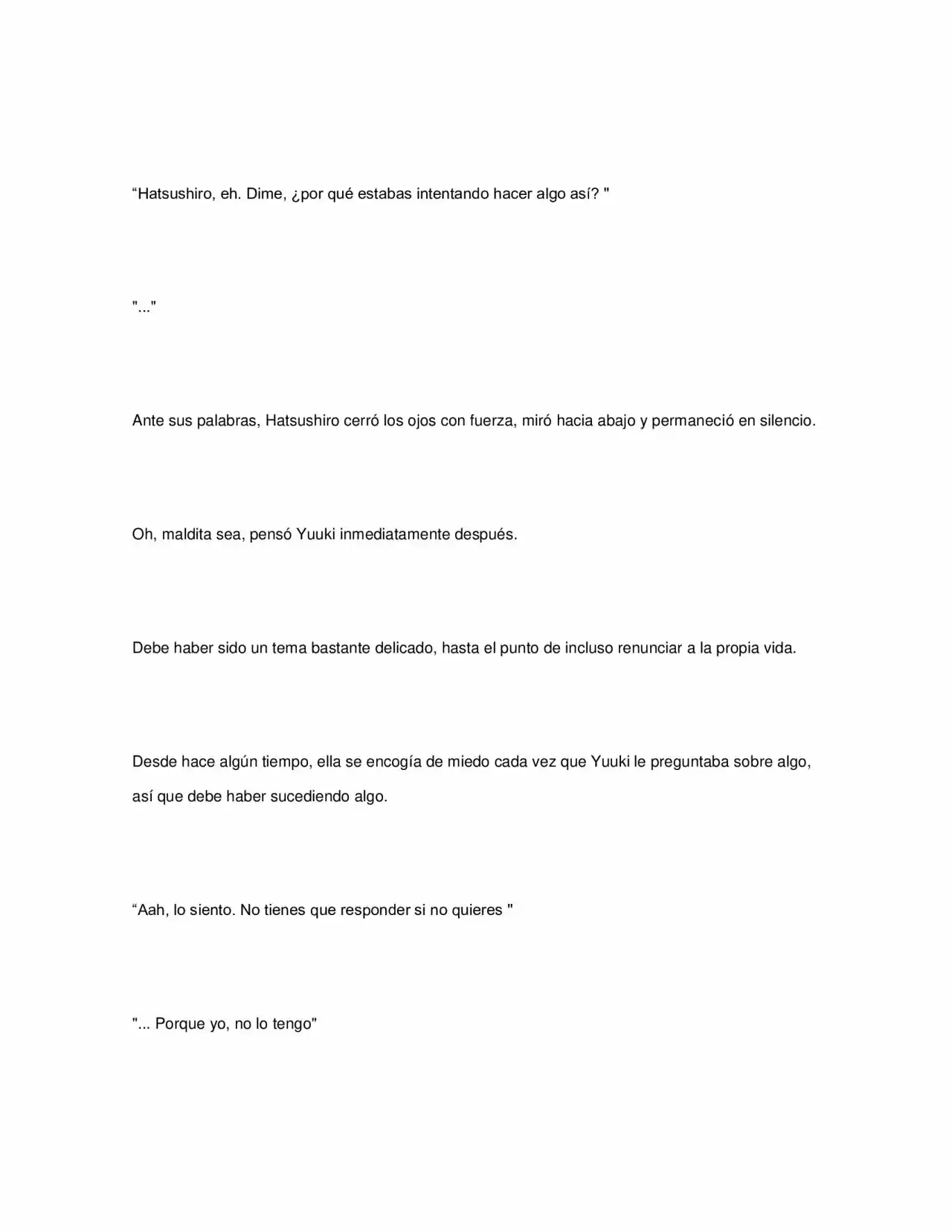 ¿Qué Pasa Si Salvaste A Una Chica Que Estaba A Punto De Saltar? (NL) (Novela) - Capítulo  - Página 19 - LectorTMOo