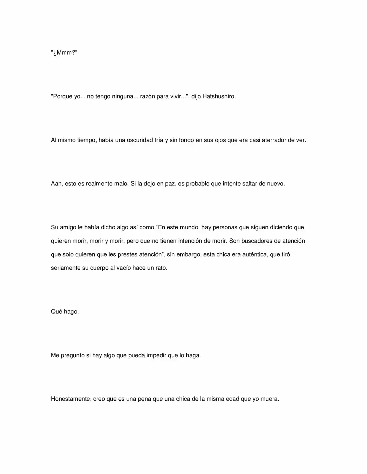 ¿Qué Pasa Si Salvaste A Una Chica Que Estaba A Punto De Saltar? (NL) (Novela) - Capítulo  - Página 20 - LectorTMOo