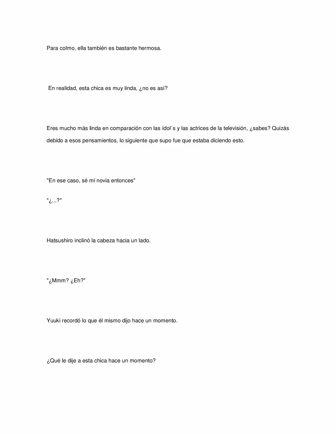 ¿Qué Pasa Si Salvaste A Una Chica Que Estaba A Punto De Saltar? (NL) (Novela) - Capítulo  - Página 21 - LectorTMOo