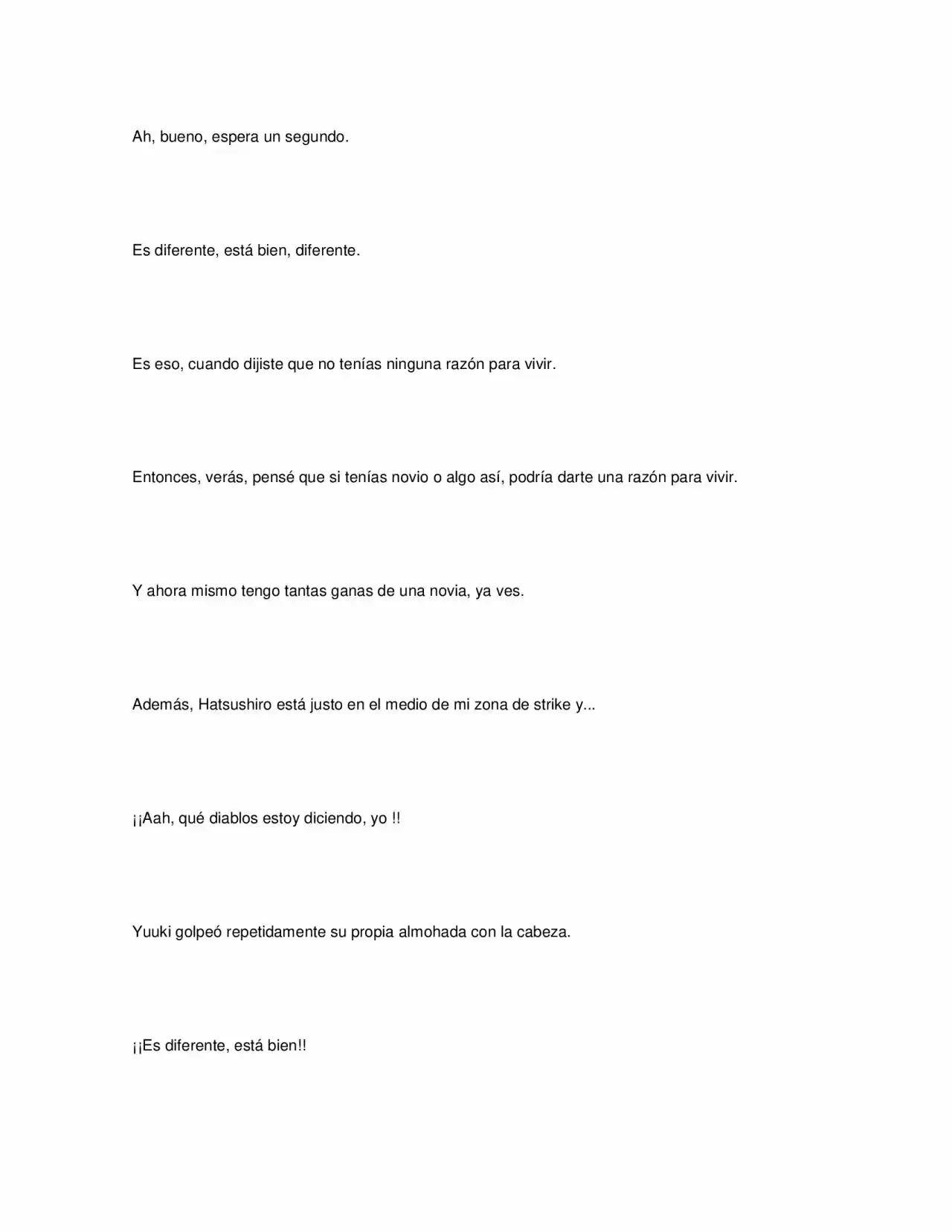 ¿Qué Pasa Si Salvaste A Una Chica Que Estaba A Punto De Saltar? (NL) (Novela) - Capítulo  - Página 22 - LectorTMOo