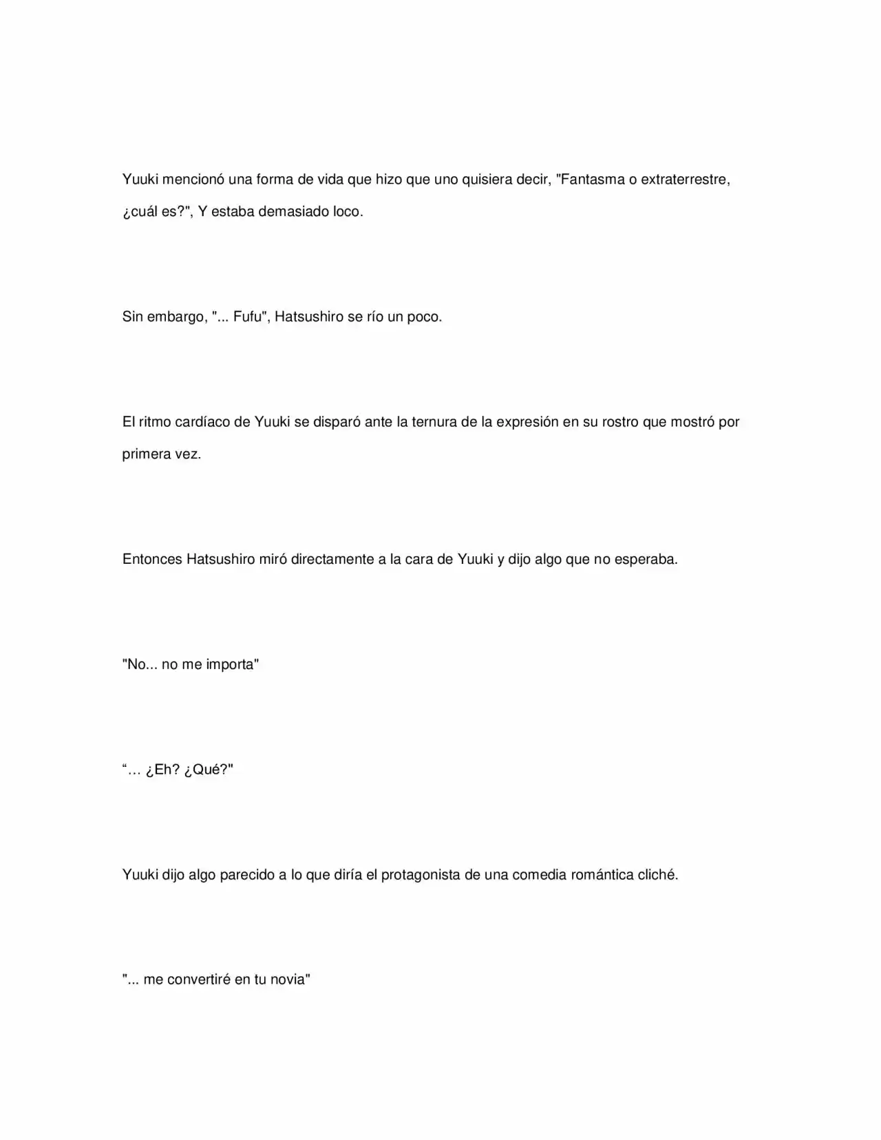 ¿Qué Pasa Si Salvaste A Una Chica Que Estaba A Punto De Saltar? (NL) (Novela) - Capítulo  - Página 24 - LectorTMOo