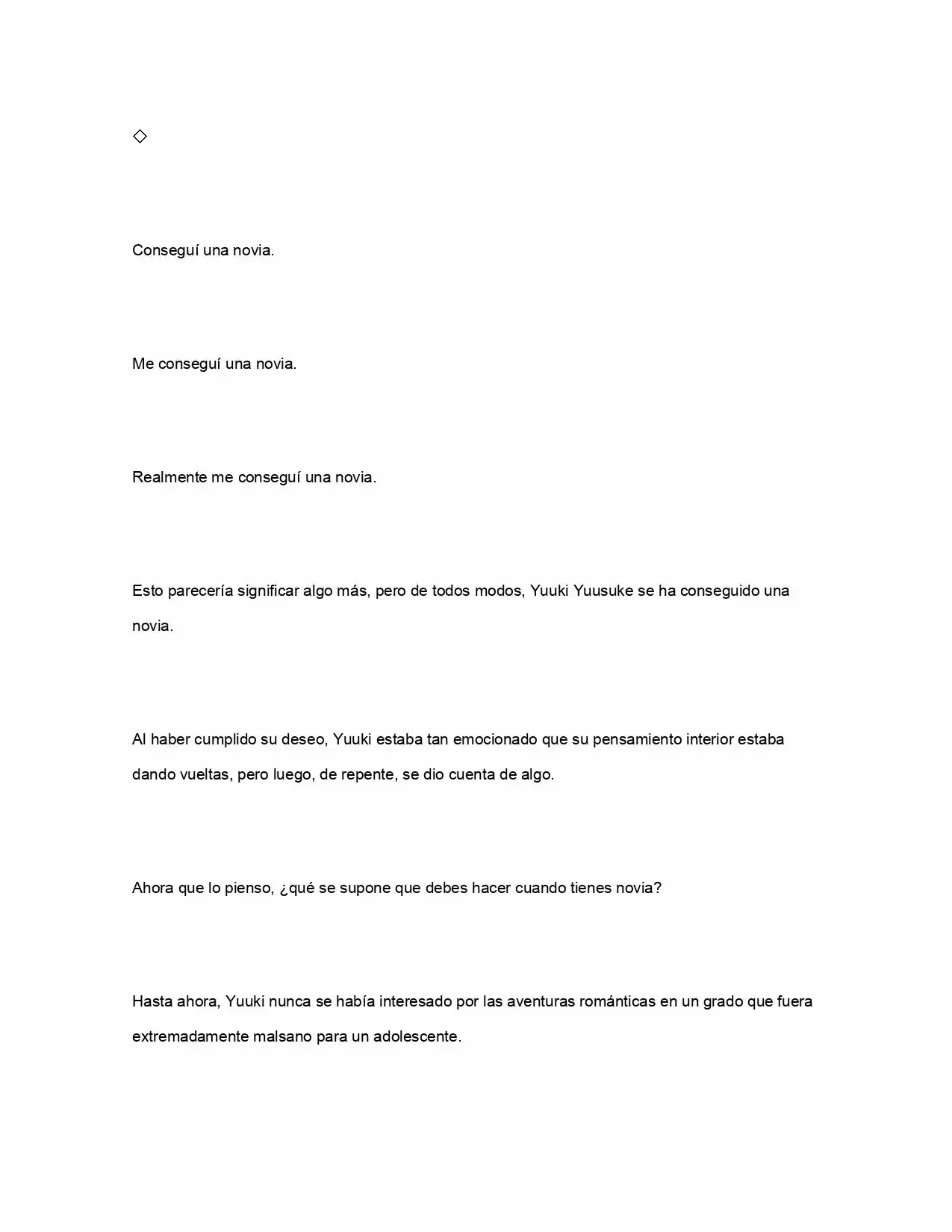 ¿Qué Pasa Si Salvaste A Una Chica Que Estaba A Punto De Saltar? (NL) (Novela) - Capítulo 1 - Página 7 - LectorTMOo