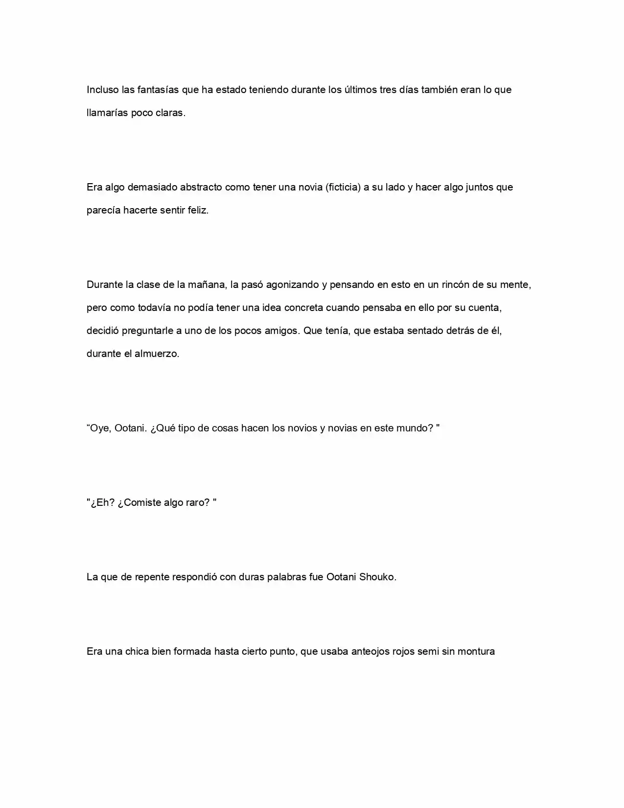 ¿Qué Pasa Si Salvaste A Una Chica Que Estaba A Punto De Saltar? (NL) (Novela) - Capítulo 1 - Página 8 - LectorTMOo
