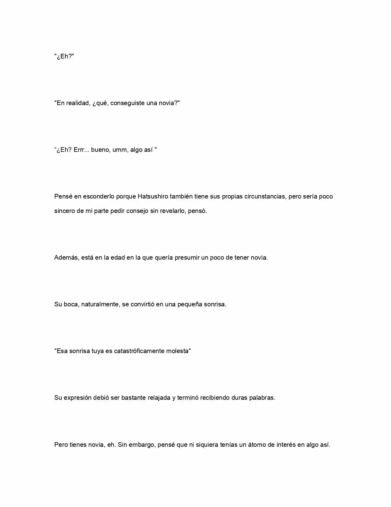 ¿Qué Pasa Si Salvaste A Una Chica Que Estaba A Punto De Saltar? (NL) (Novela) - Capítulo 1 - Página 10 - LectorTMOo