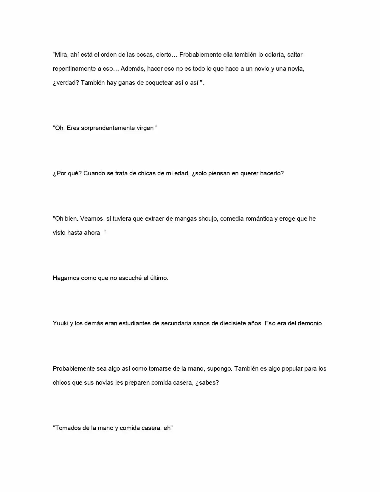 ¿Qué Pasa Si Salvaste A Una Chica Que Estaba A Punto De Saltar? (NL) (Novela) - Capítulo 1 - Página 13 - LectorTMOo