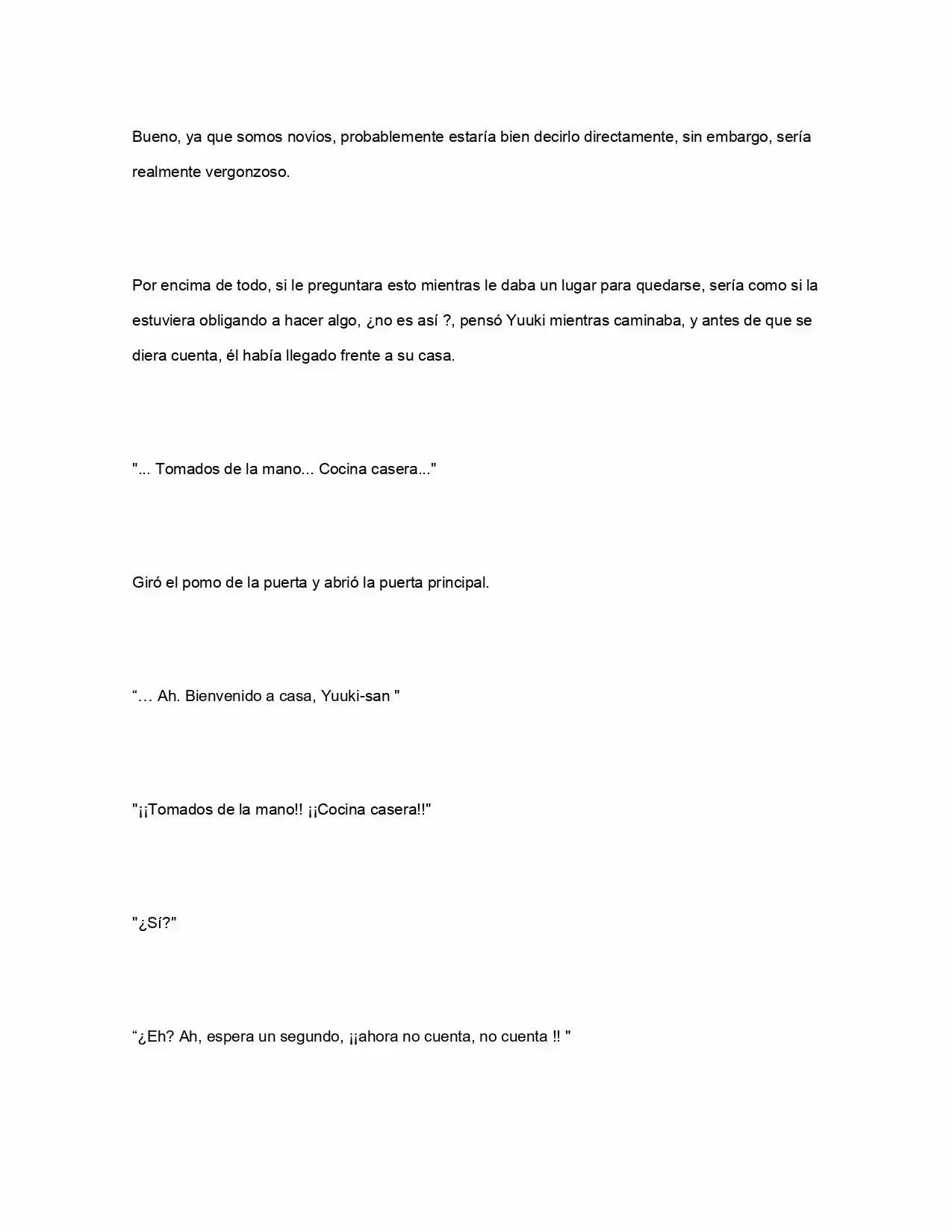 ¿Qué Pasa Si Salvaste A Una Chica Que Estaba A Punto De Saltar? (NL) (Novela) - Capítulo 1 - Página 15 - LectorTMOo