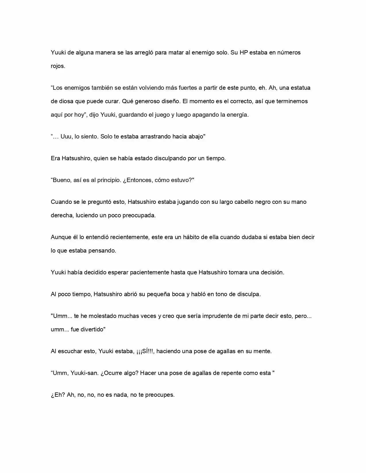 ¿Qué Pasa Si Salvaste A Una Chica Que Estaba A Punto De Saltar? (NL) (Novela) - Capítulo 2 - Página 16 - LectorTMOo