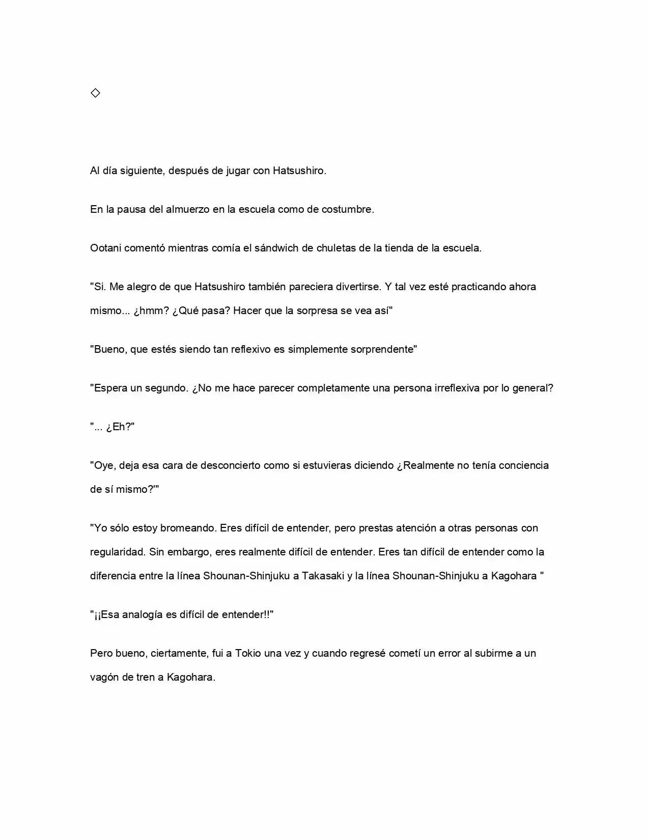 ¿Qué Pasa Si Salvaste A Una Chica Que Estaba A Punto De Saltar? (NL) (Novela) - Capítulo 2 - Página 18 - LectorTMOo
