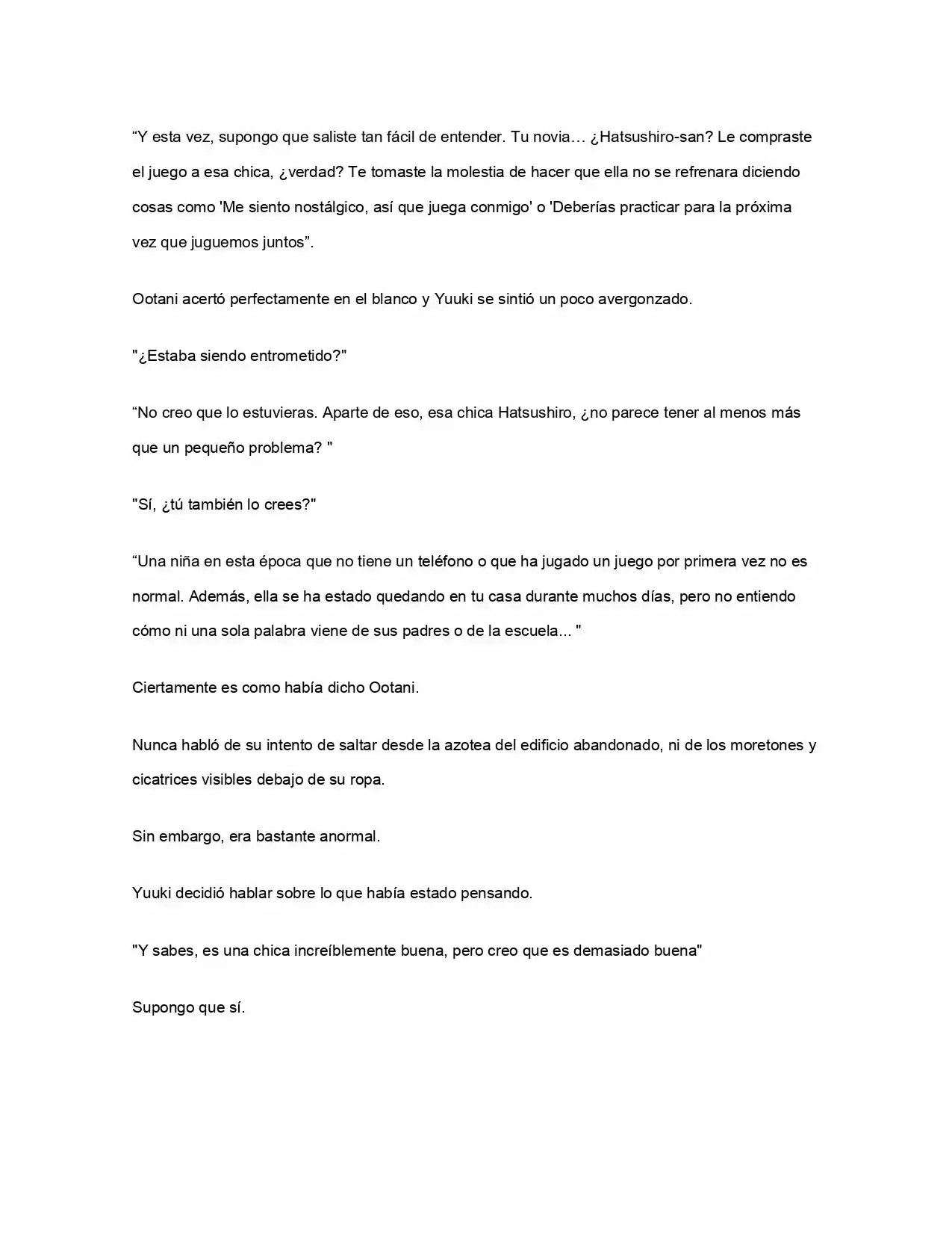 ¿Qué Pasa Si Salvaste A Una Chica Que Estaba A Punto De Saltar? (NL) (Novela) - Capítulo 2 - Página 19 - LectorTMOo