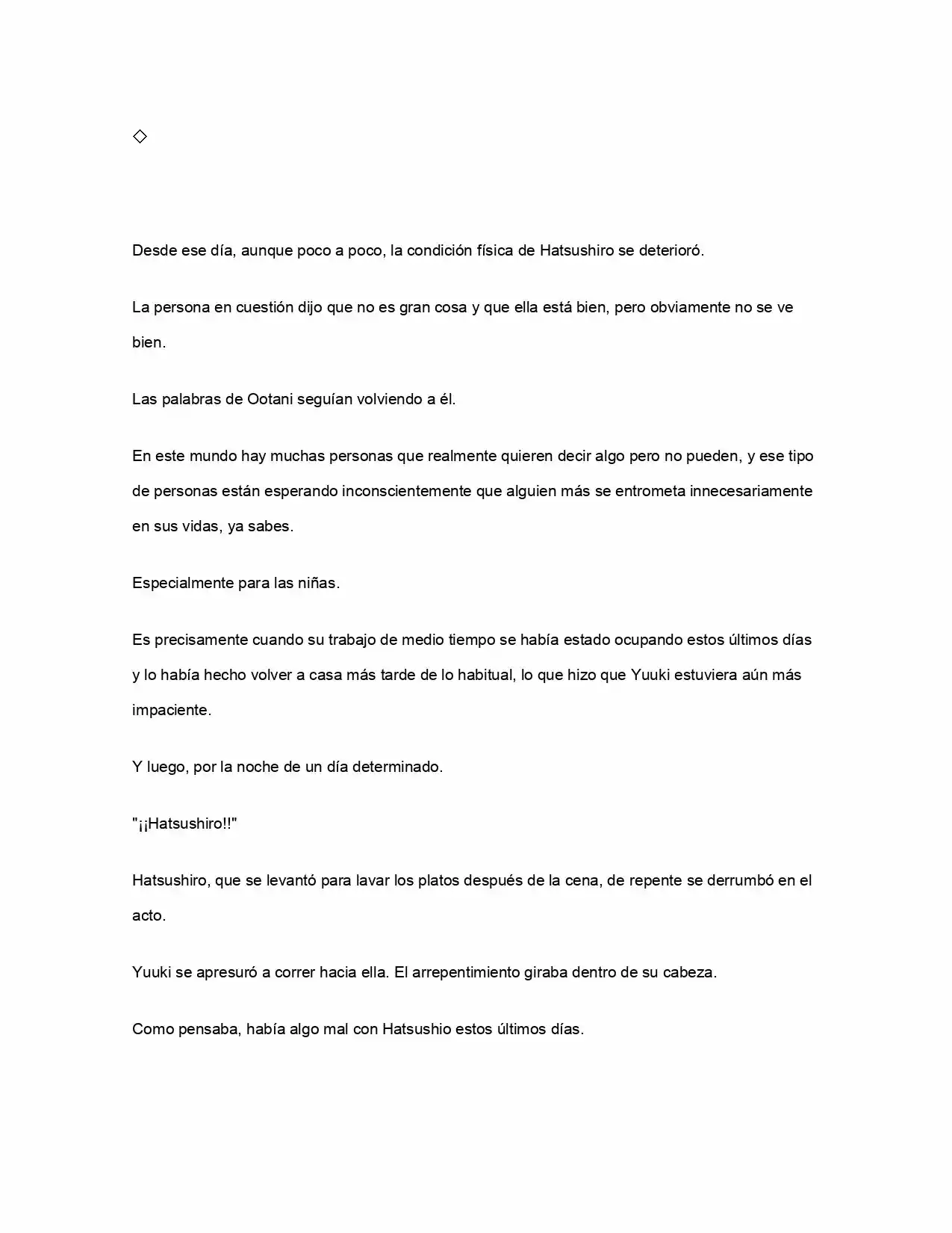 ¿Qué Pasa Si Salvaste A Una Chica Que Estaba A Punto De Saltar? (NL) (Novela) - Capítulo 2 - Página 23 - LectorTMOo