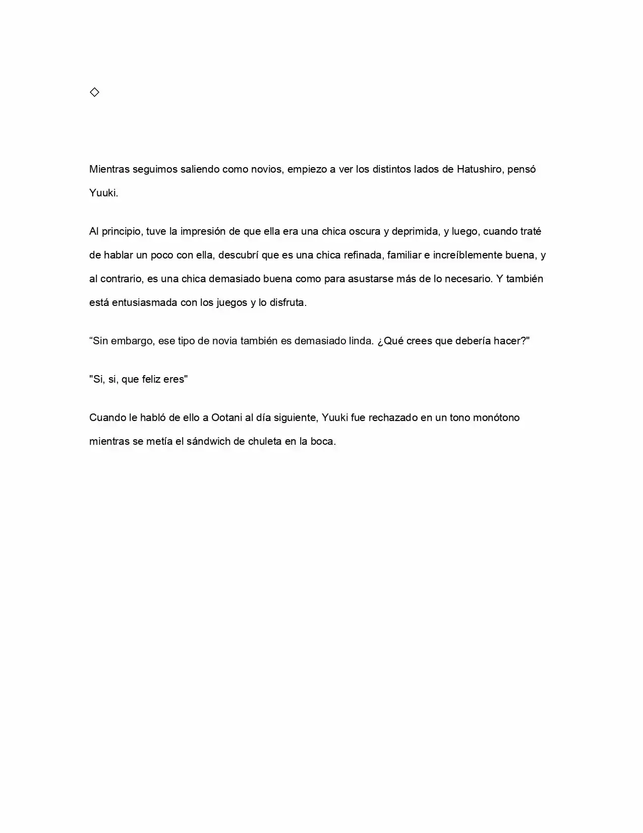 ¿Qué Pasa Si Salvaste A Una Chica Que Estaba A Punto De Saltar? (NL) (Novela) - Capítulo 2 - Página 38 - LectorTMOo
