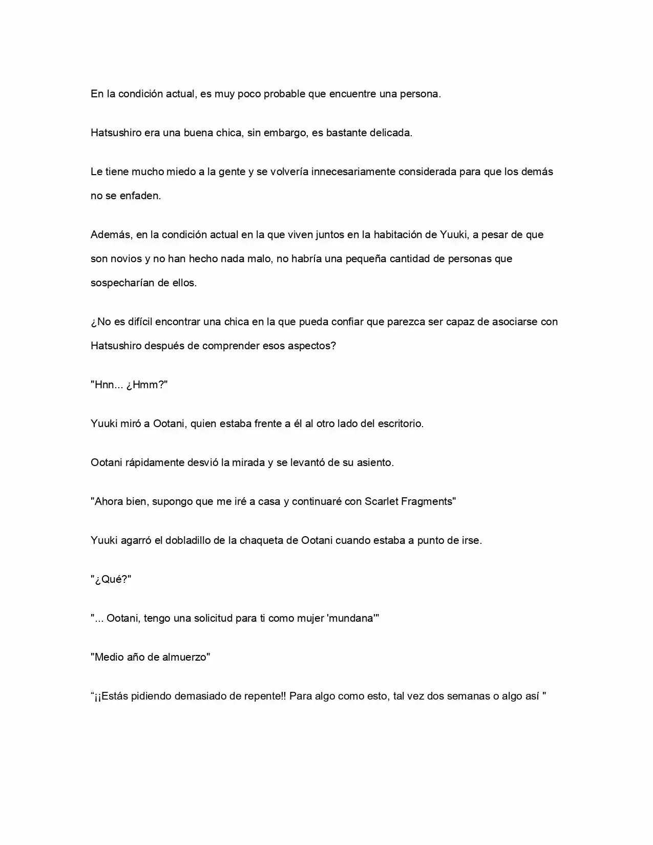 ¿Qué Pasa Si Salvaste A Una Chica Que Estaba A Punto De Saltar? (NL) (Novela) - Capítulo 3 - Página 7 - LectorTMOo