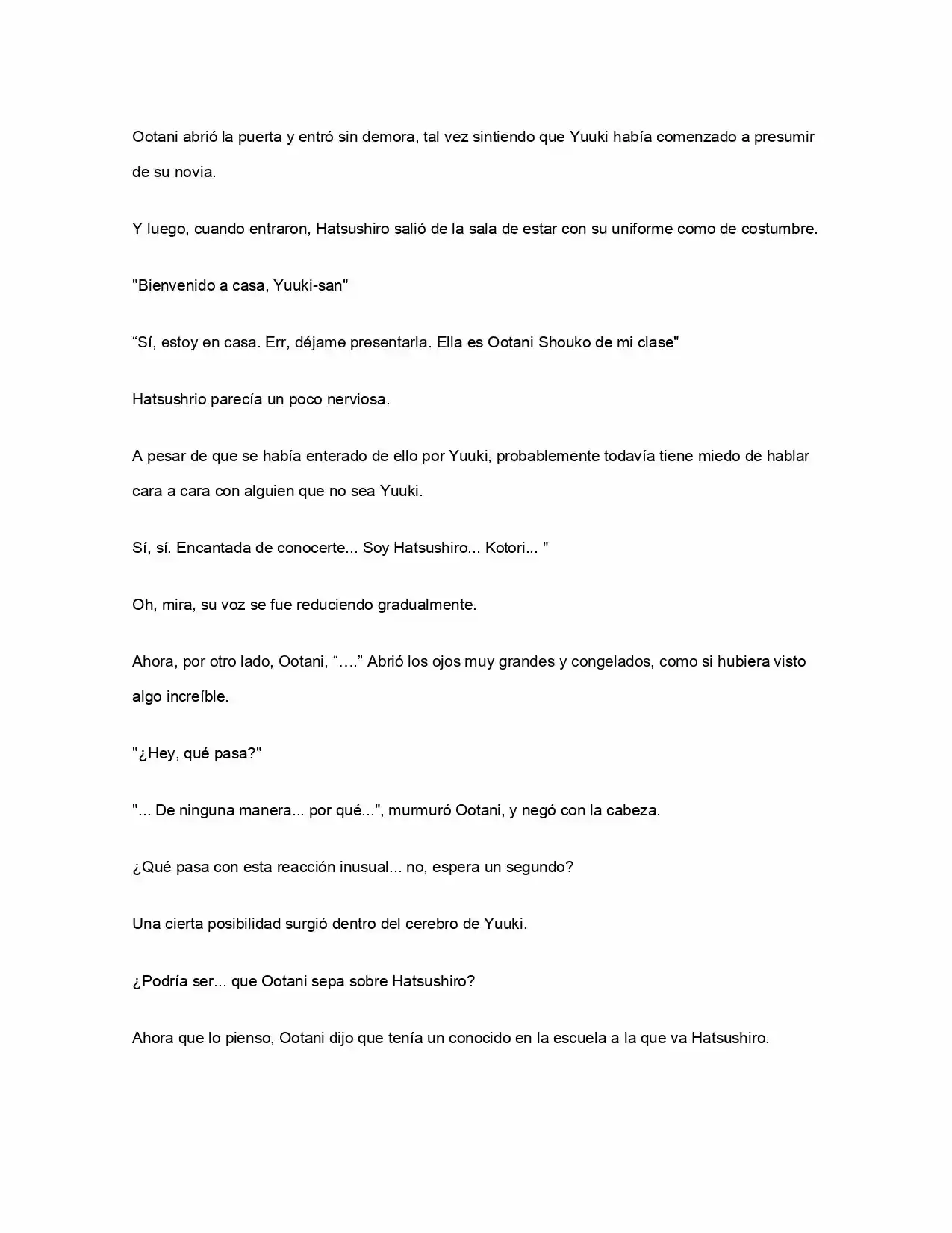 ¿Qué Pasa Si Salvaste A Una Chica Que Estaba A Punto De Saltar? (NL) (Novela) - Capítulo 3 - Página 13 - LectorTMOo
