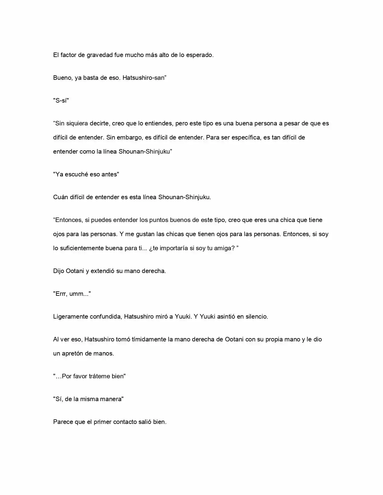 ¿Qué Pasa Si Salvaste A Una Chica Que Estaba A Punto De Saltar? (NL) (Novela) - Capítulo 3 - Página 16 - LectorTMOo