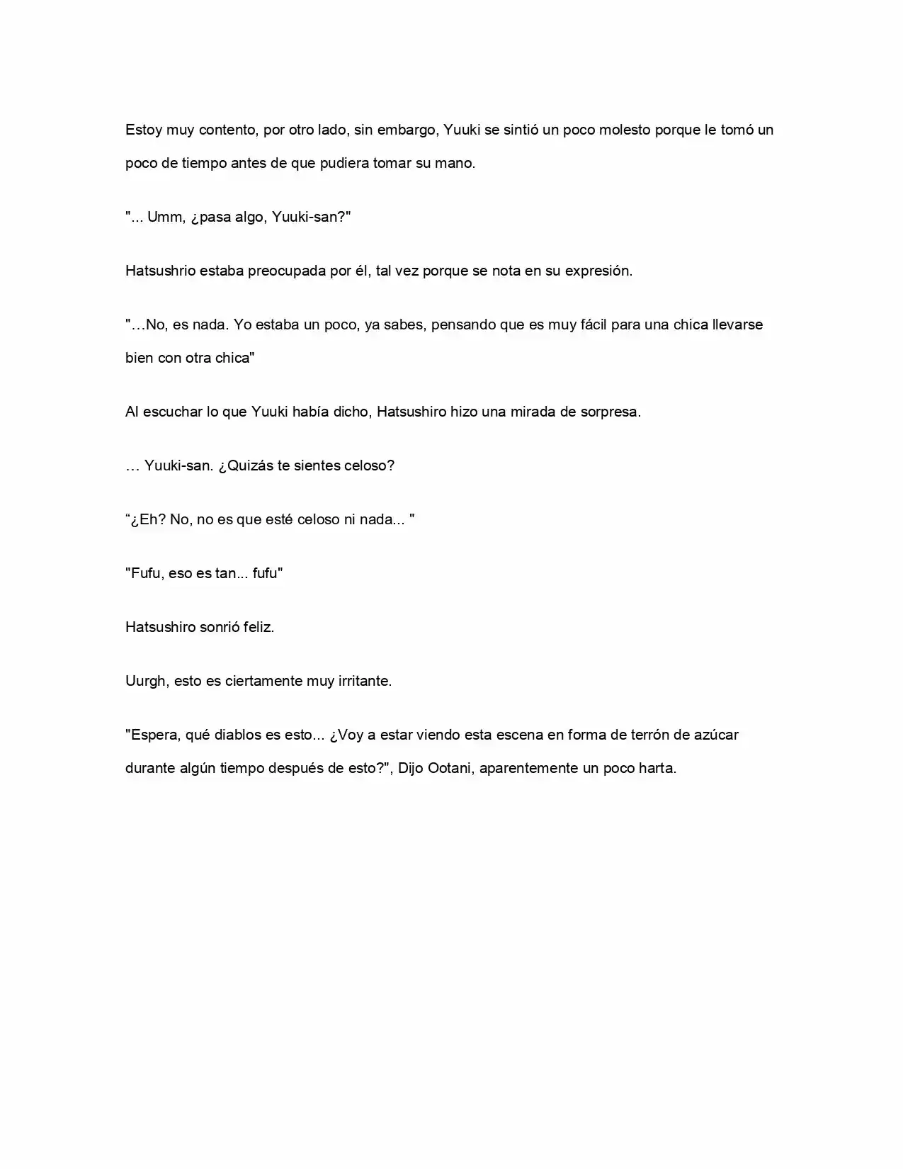 ¿Qué Pasa Si Salvaste A Una Chica Que Estaba A Punto De Saltar? (NL) (Novela) - Capítulo 3 - Página 17 - LectorTMOo