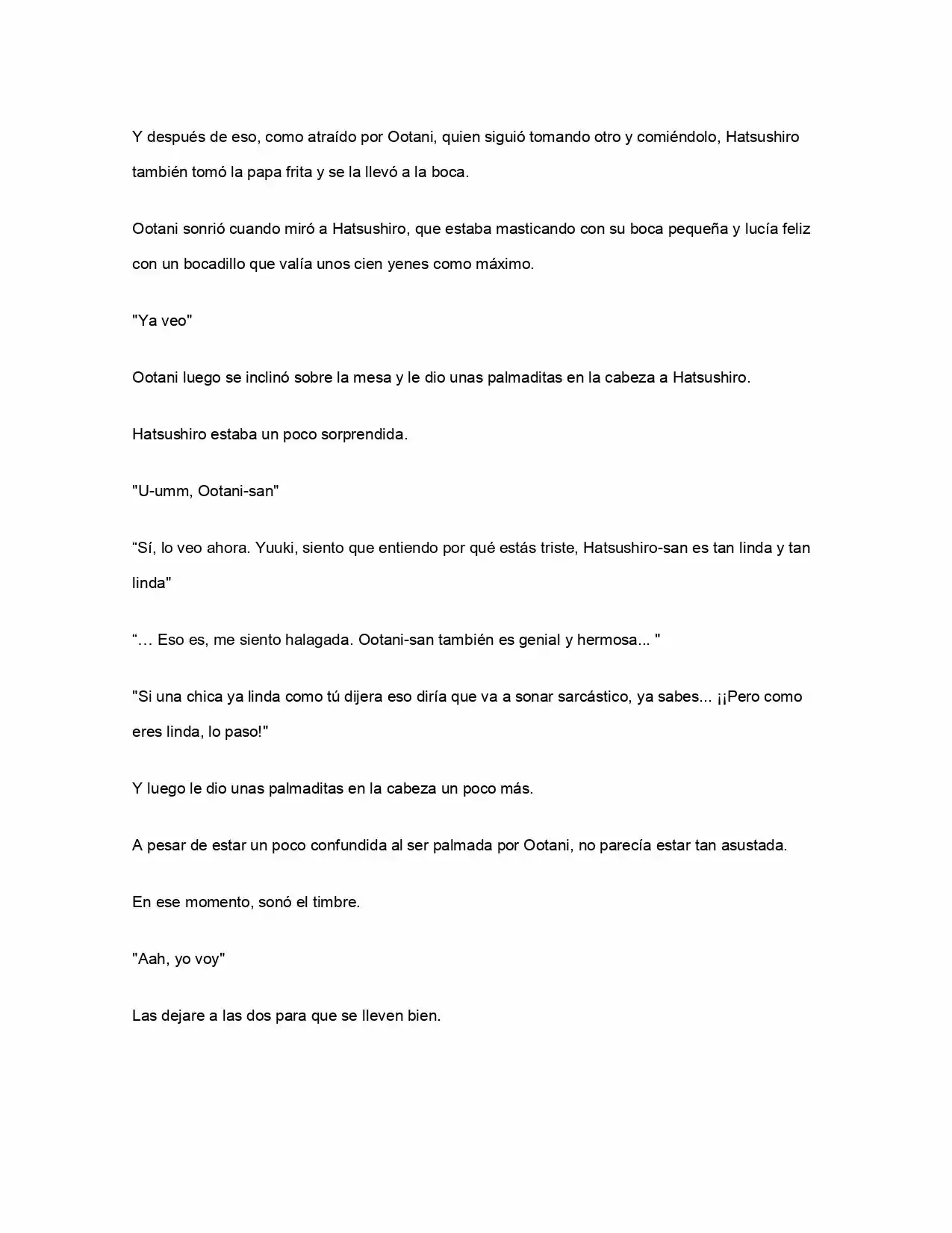 ¿Qué Pasa Si Salvaste A Una Chica Que Estaba A Punto De Saltar? (NL) (Novela) - Capítulo 3 - Página 22 - LectorTMOo