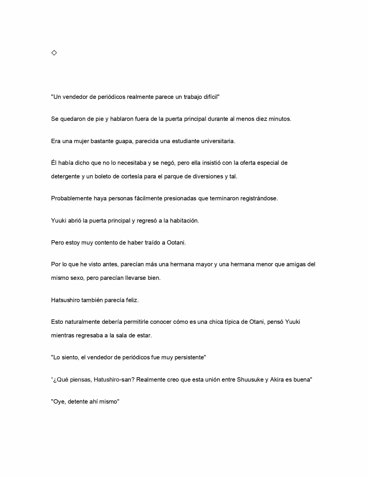 ¿Qué Pasa Si Salvaste A Una Chica Que Estaba A Punto De Saltar? (NL) (Novela) - Capítulo 3 - Página 23 - LectorTMOo