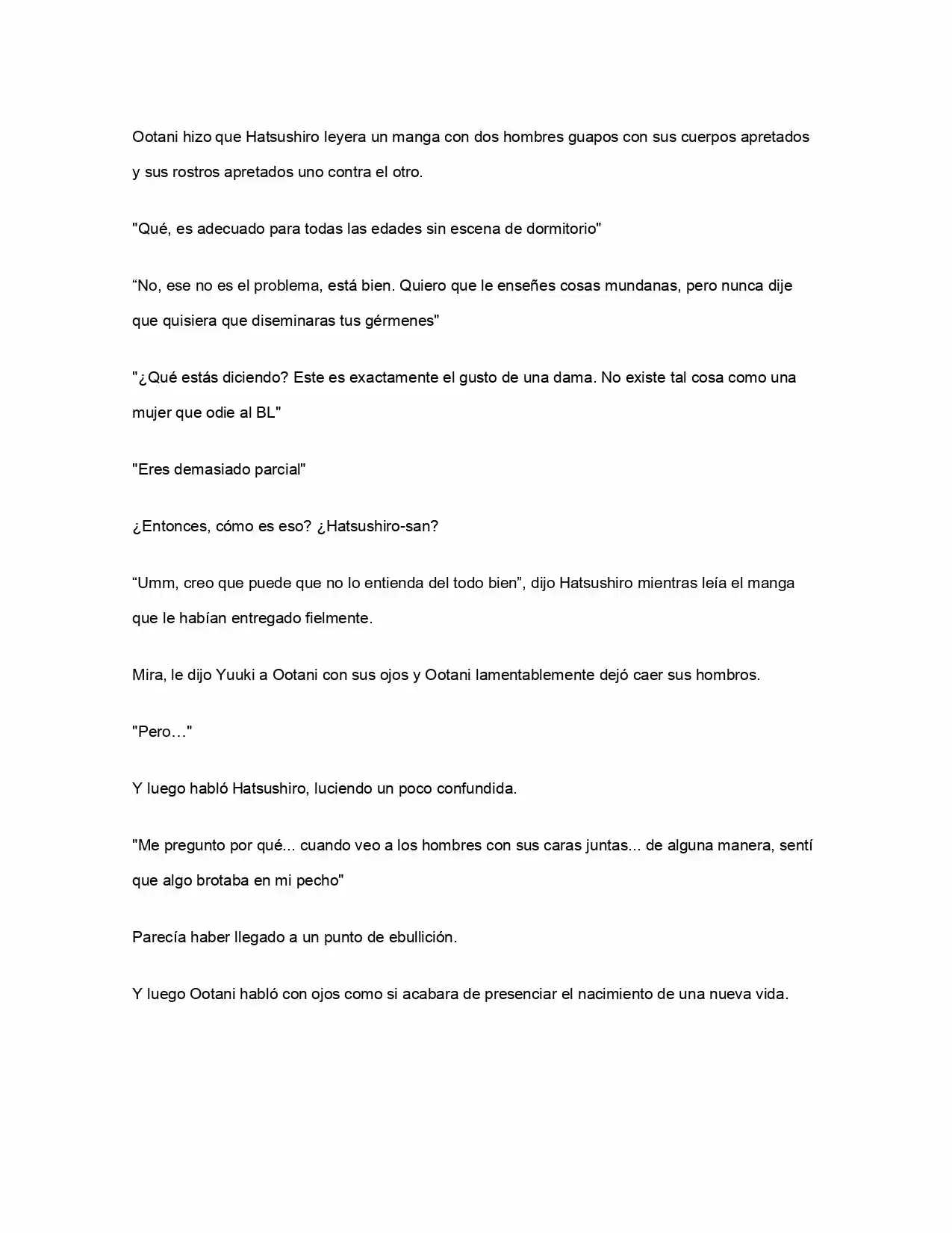¿Qué Pasa Si Salvaste A Una Chica Que Estaba A Punto De Saltar? (NL) (Novela) - Capítulo 3 - Página 24 - LectorTMOo