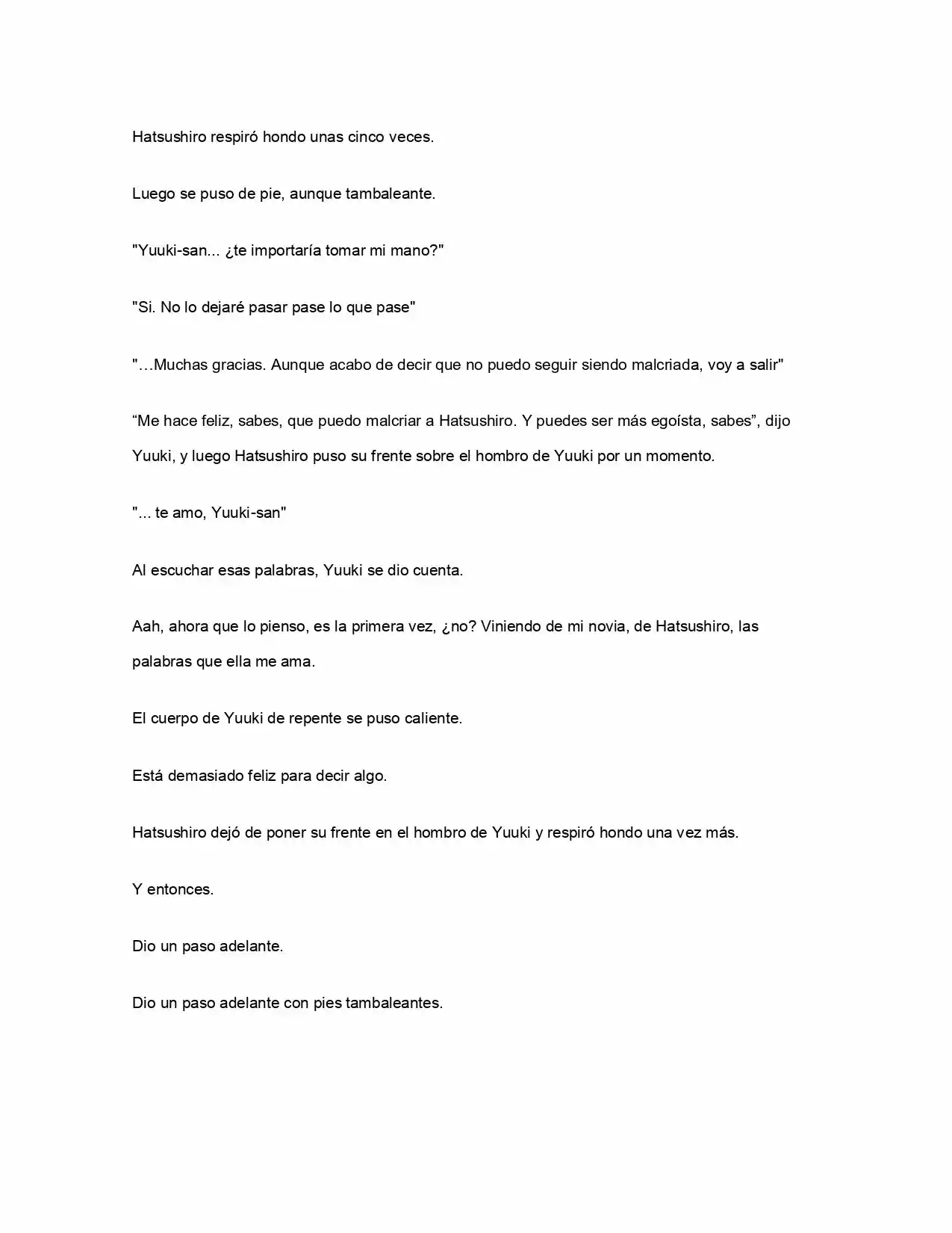 ¿Qué Pasa Si Salvaste A Una Chica Que Estaba A Punto De Saltar? (NL) (Novela) - Capítulo 3 - Página 32 - LectorTMOo