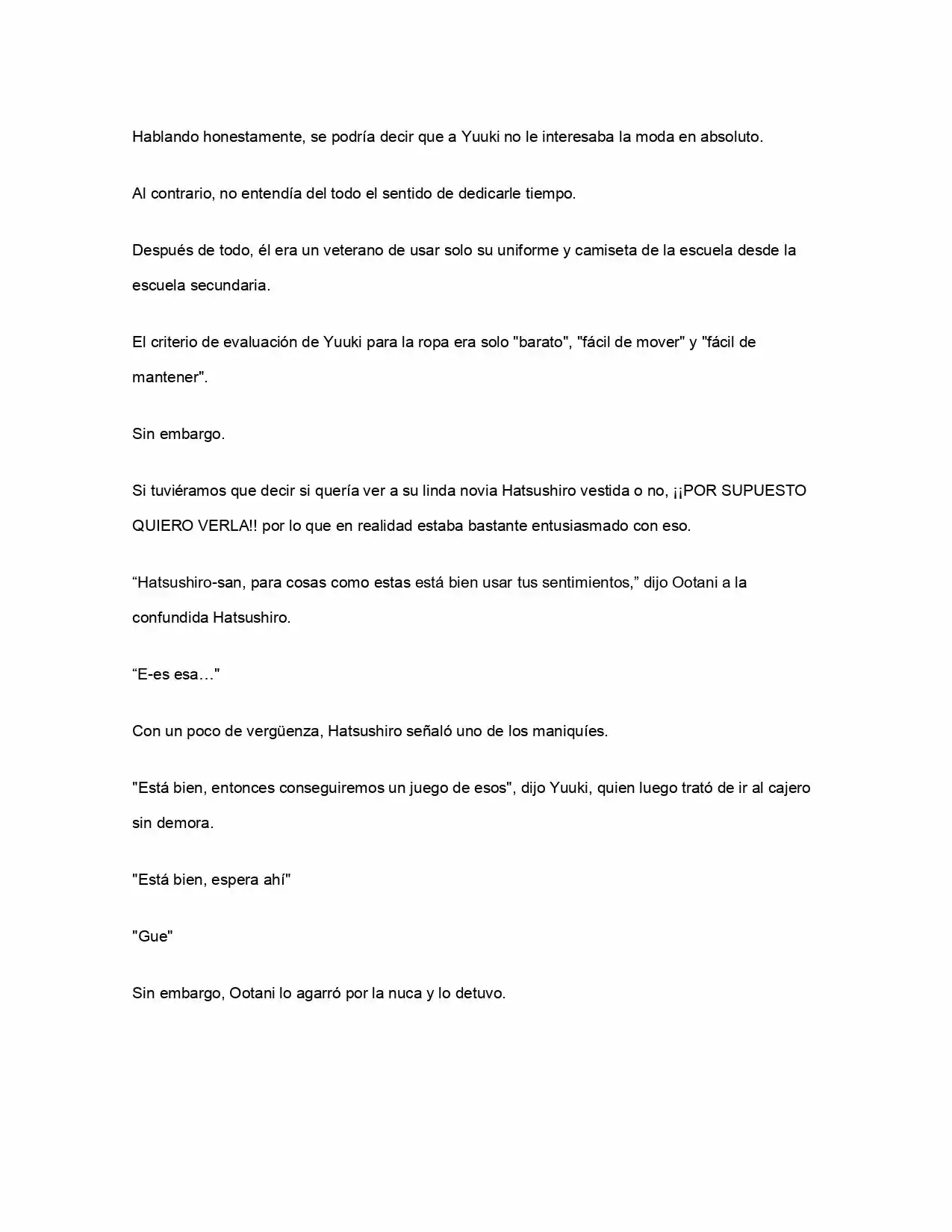 ¿Qué Pasa Si Salvaste A Una Chica Que Estaba A Punto De Saltar? (NL) (Novela) - Capítulo 4 - Página 4 - LectorTMOo