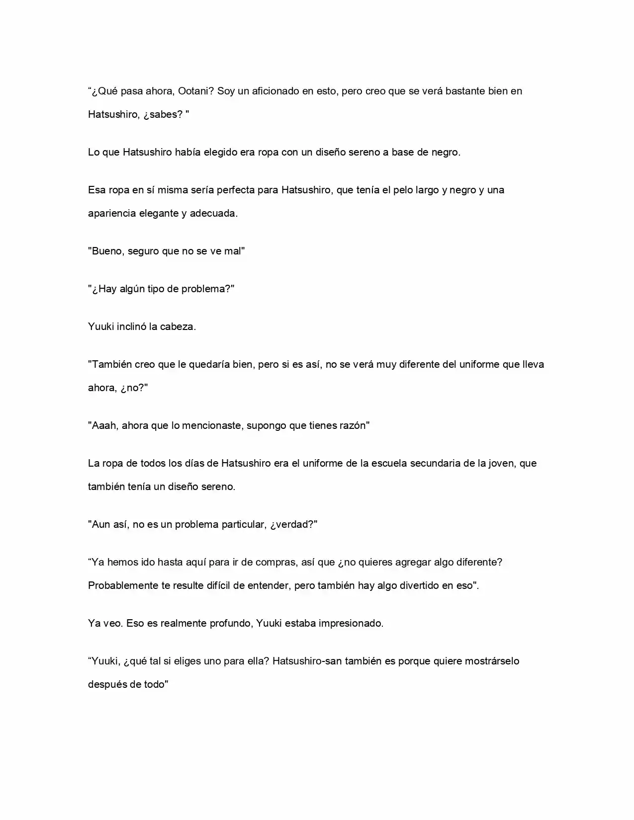 ¿Qué Pasa Si Salvaste A Una Chica Que Estaba A Punto De Saltar? (NL) (Novela) - Capítulo 4 - Página 5 - LectorTMOo