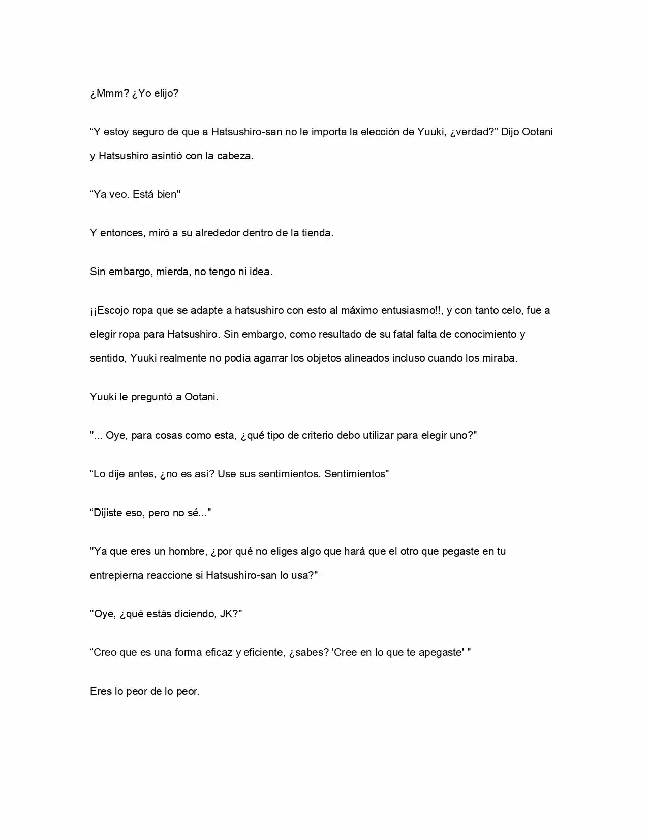 ¿Qué Pasa Si Salvaste A Una Chica Que Estaba A Punto De Saltar? (NL) (Novela) - Capítulo 4 - Página 6 - LectorTMOo