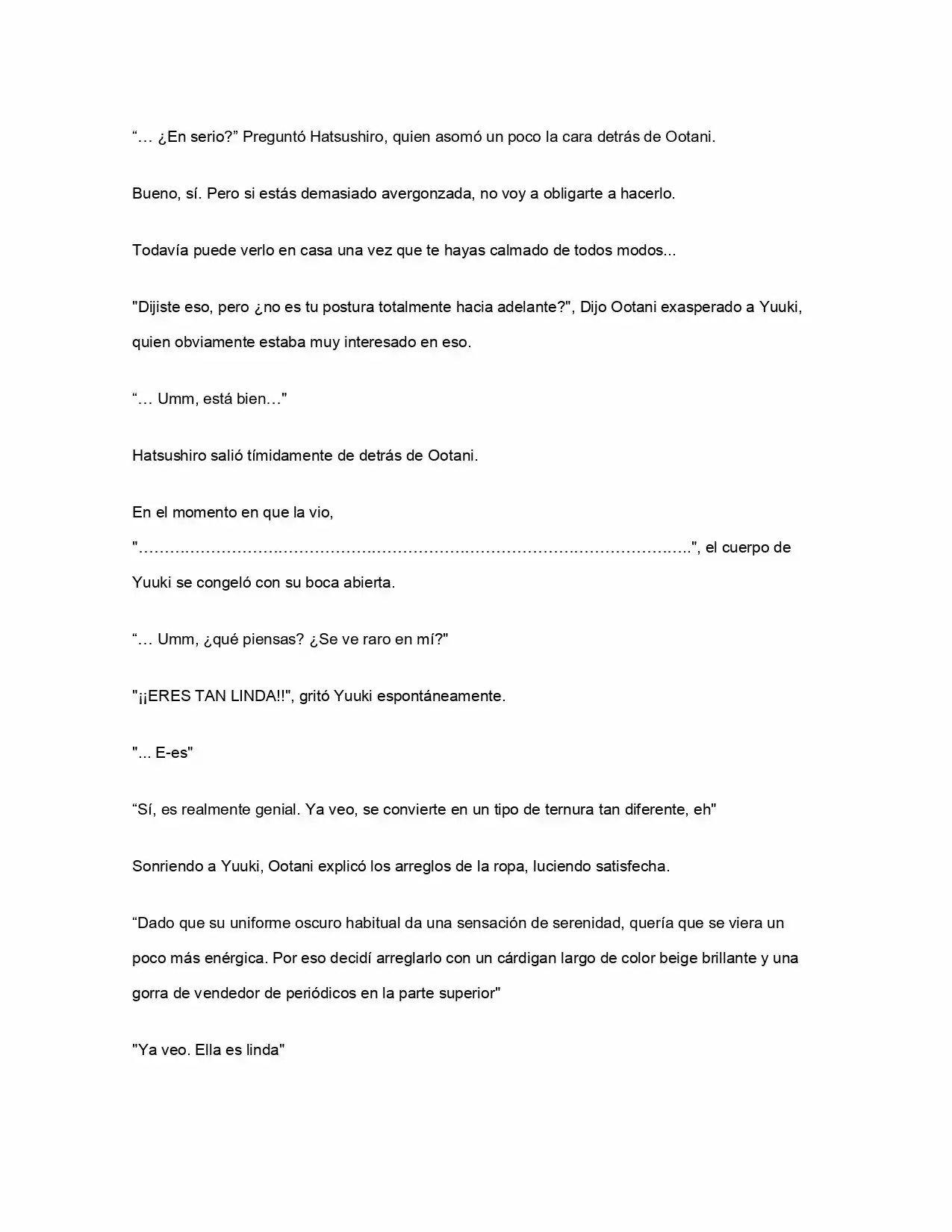 ¿Qué Pasa Si Salvaste A Una Chica Que Estaba A Punto De Saltar? (NL) (Novela) - Capítulo 4 - Página 9 - LectorTMOo