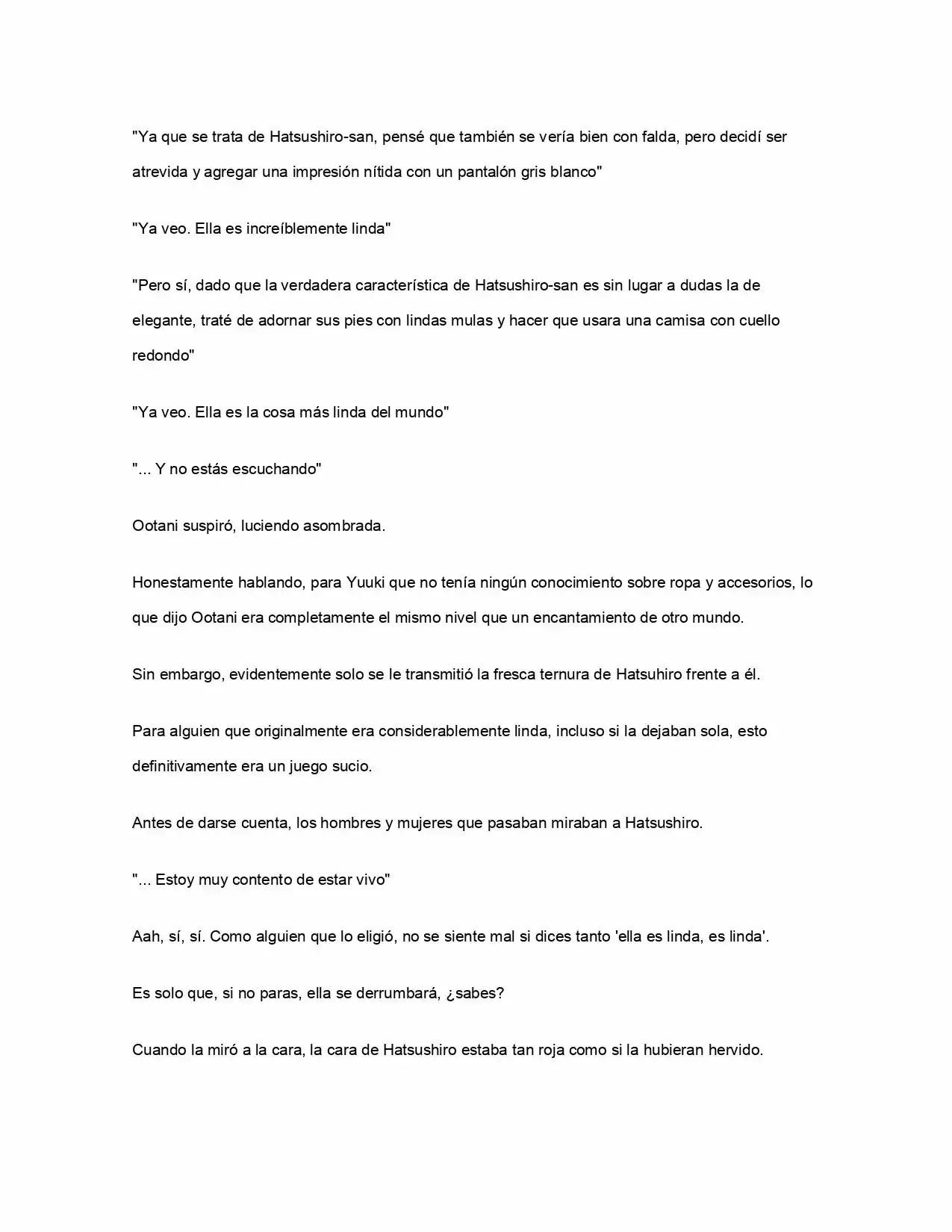 ¿Qué Pasa Si Salvaste A Una Chica Que Estaba A Punto De Saltar? (NL) (Novela) - Capítulo 4 - Página 10 - LectorTMOo