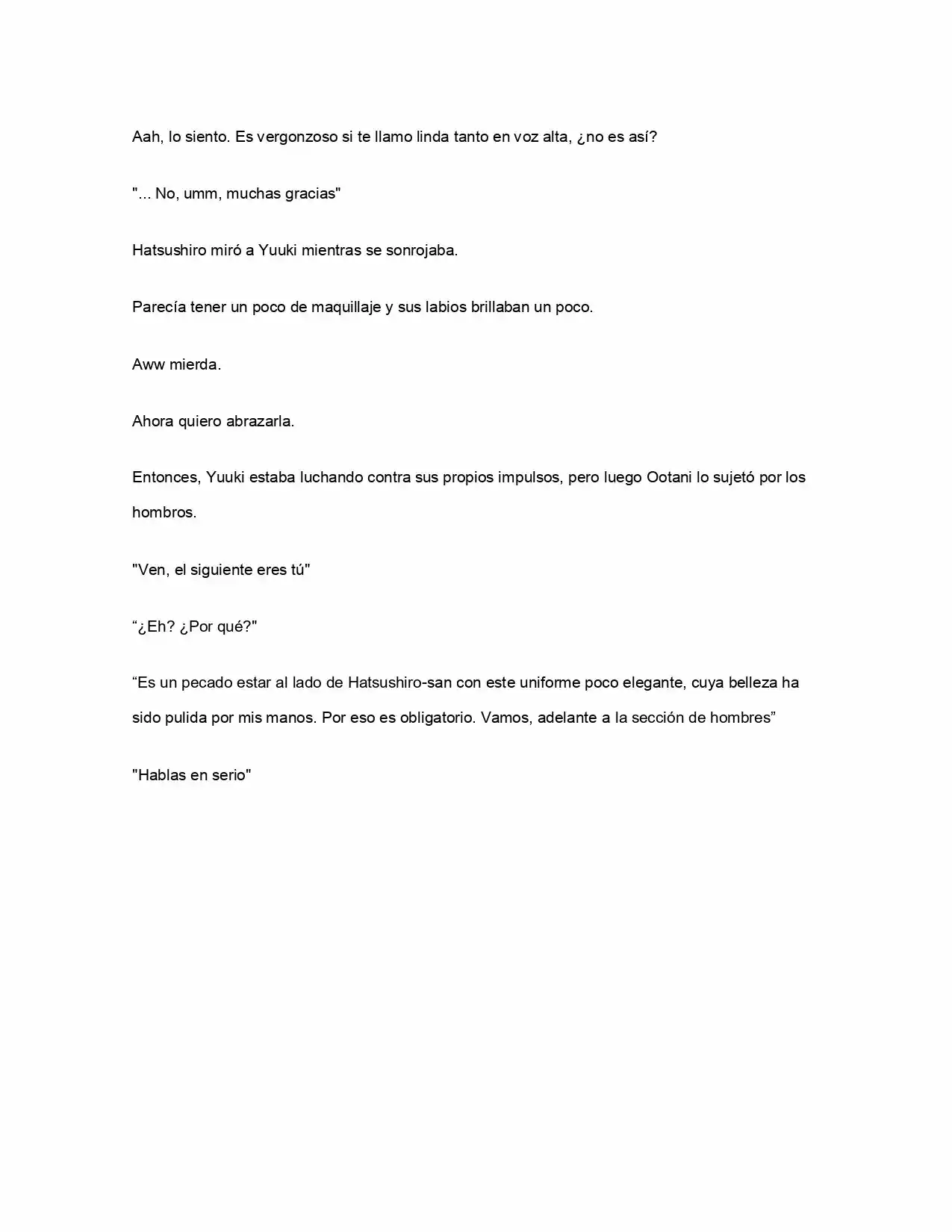 ¿Qué Pasa Si Salvaste A Una Chica Que Estaba A Punto De Saltar? (NL) (Novela) - Capítulo 4 - Página 12 - LectorTMOo