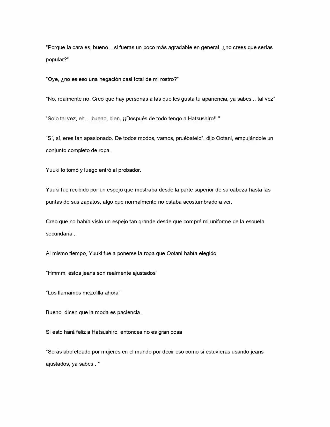 ¿Qué Pasa Si Salvaste A Una Chica Que Estaba A Punto De Saltar? (NL) (Novela) - Capítulo 4 - Página 14 - LectorTMOo