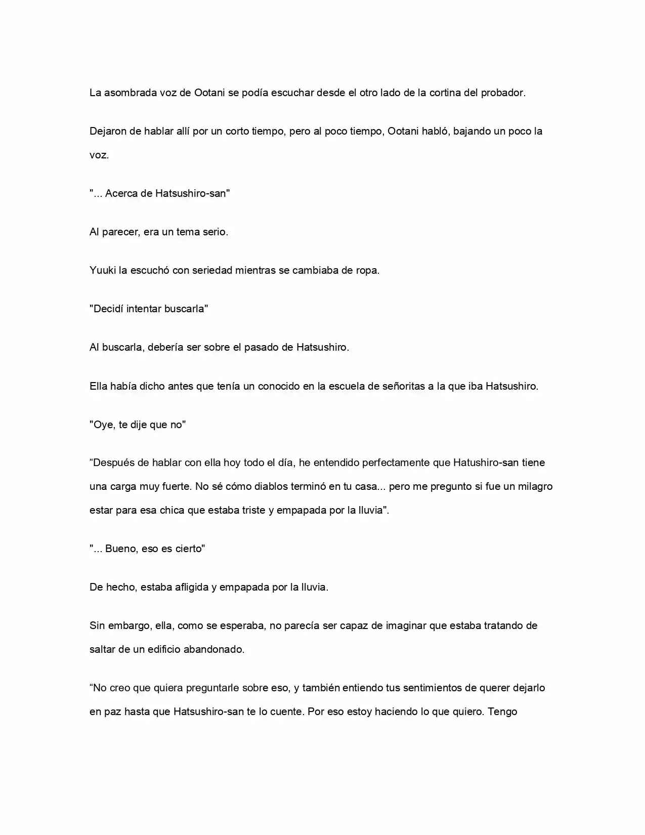 ¿Qué Pasa Si Salvaste A Una Chica Que Estaba A Punto De Saltar? (NL) (Novela) - Capítulo 4 - Página 15 - LectorTMOo