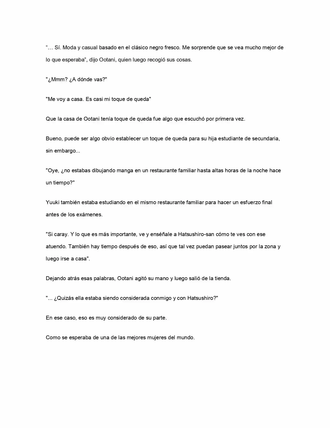¿Qué Pasa Si Salvaste A Una Chica Que Estaba A Punto De Saltar? (NL) (Novela) - Capítulo 4 - Página 17 - LectorTMOo